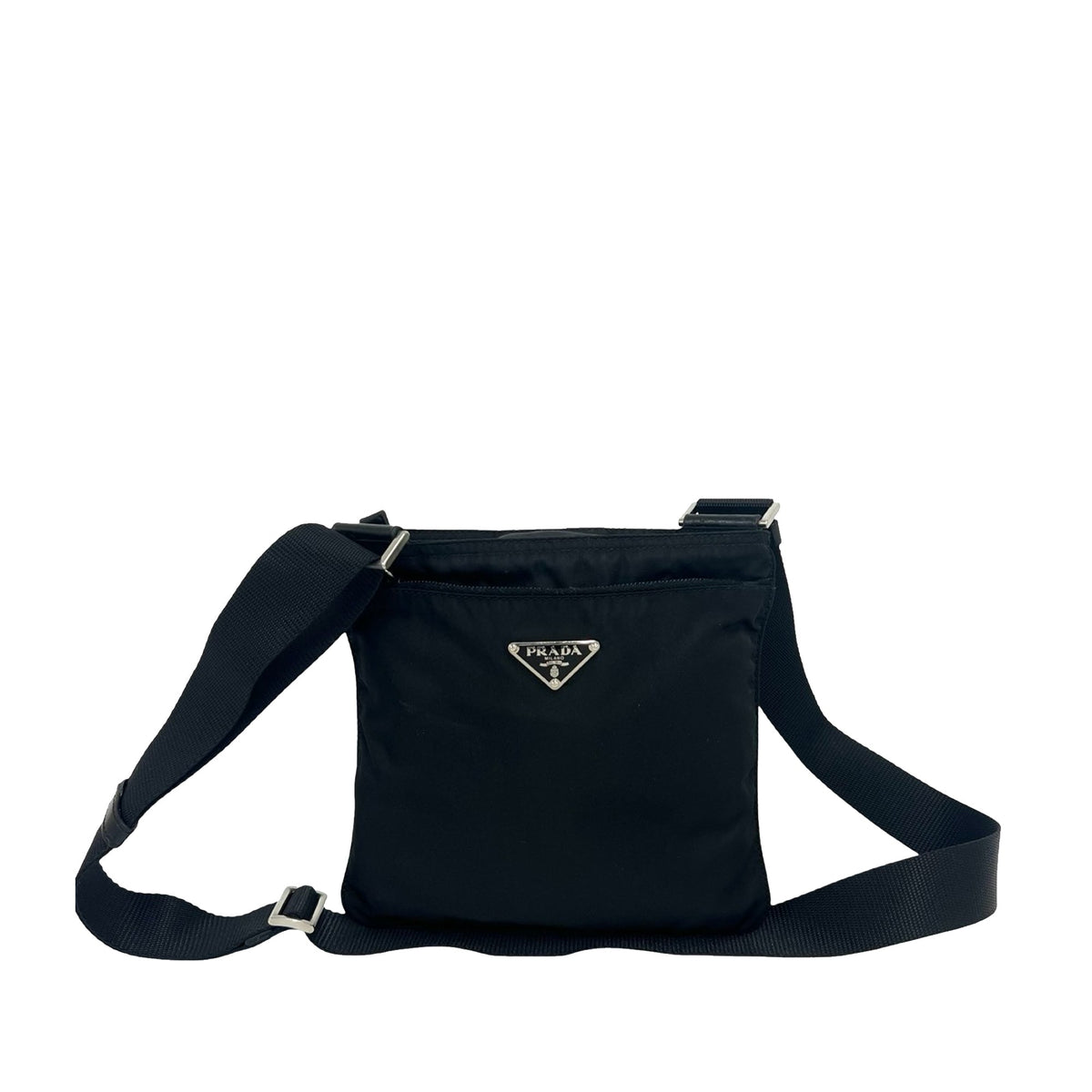 Prada Tessuto Zip Top Crossbody