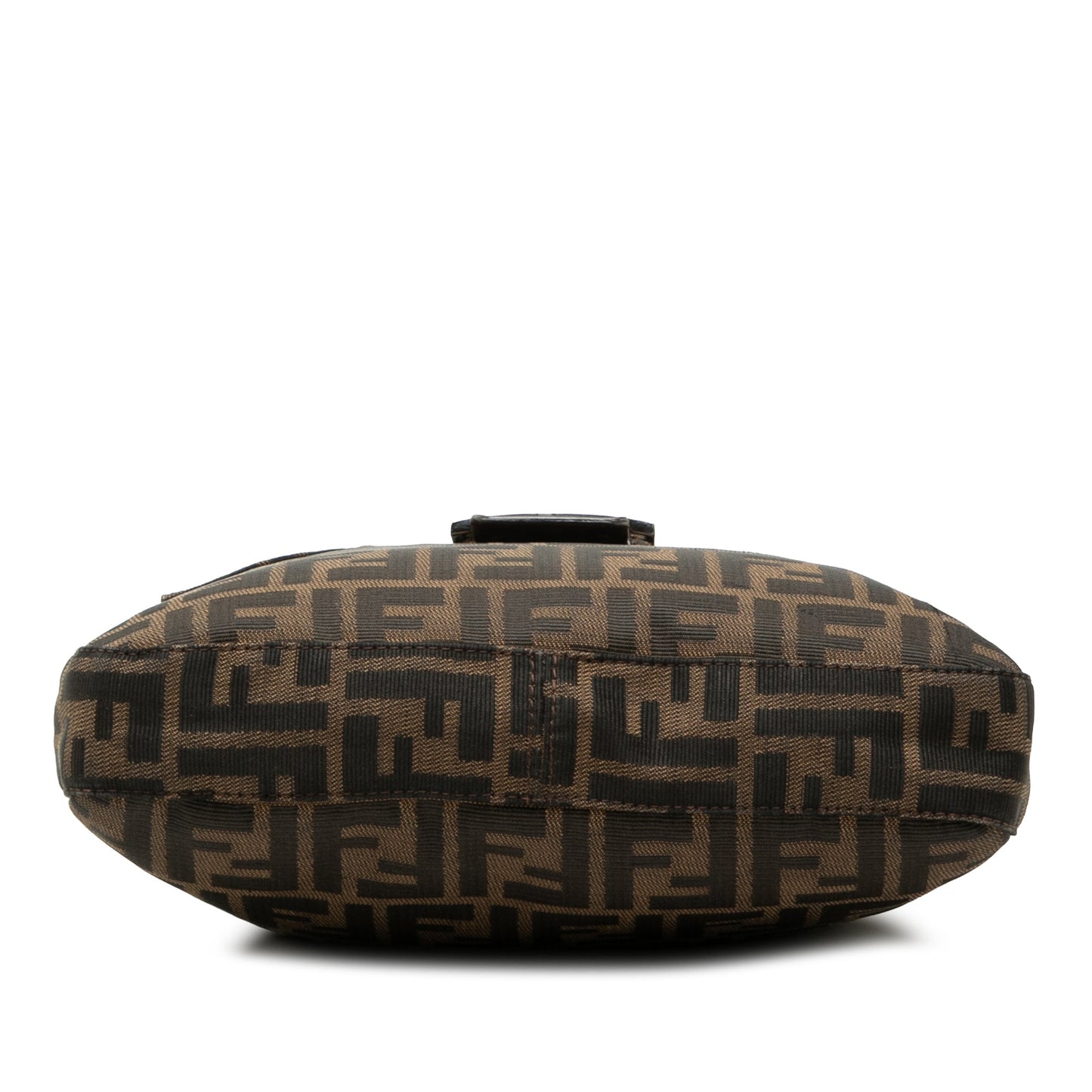 Fendi Zucca Canvas Shoulder Bag