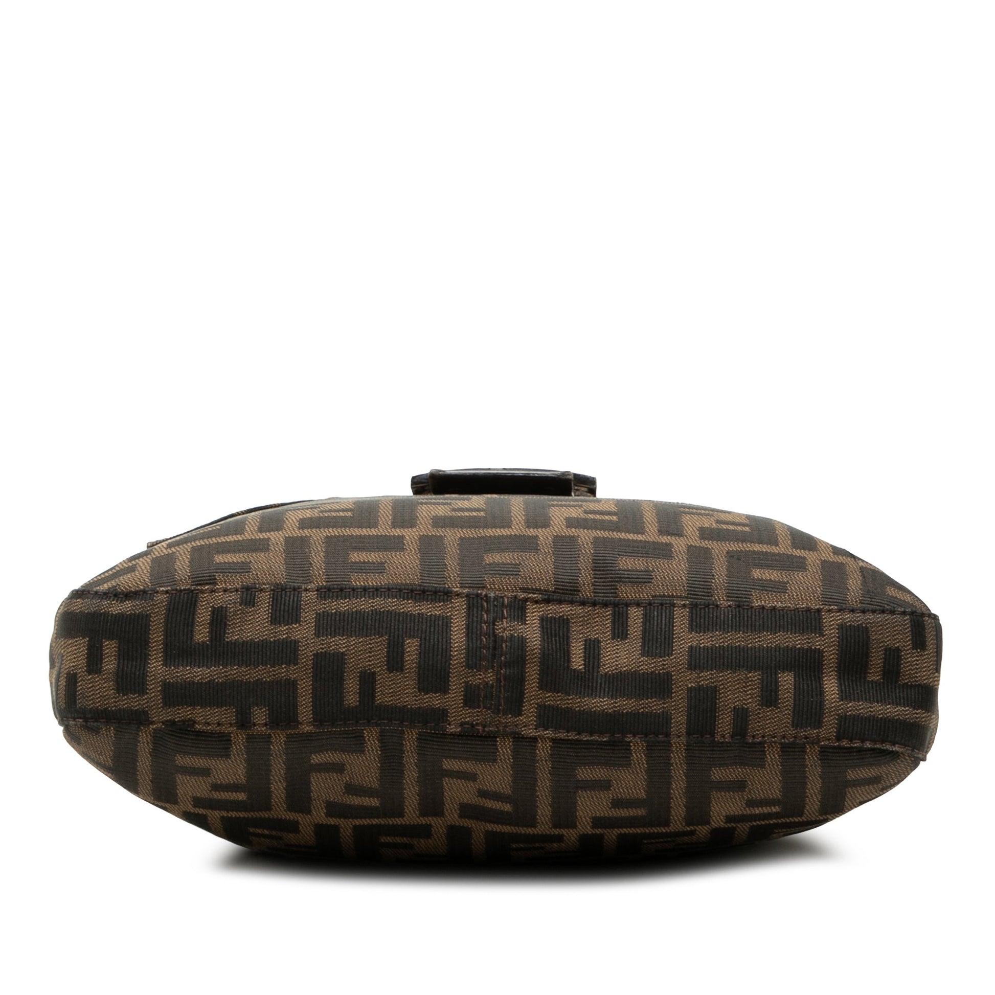 Fendi Zucca Canvas Shoulder Bag