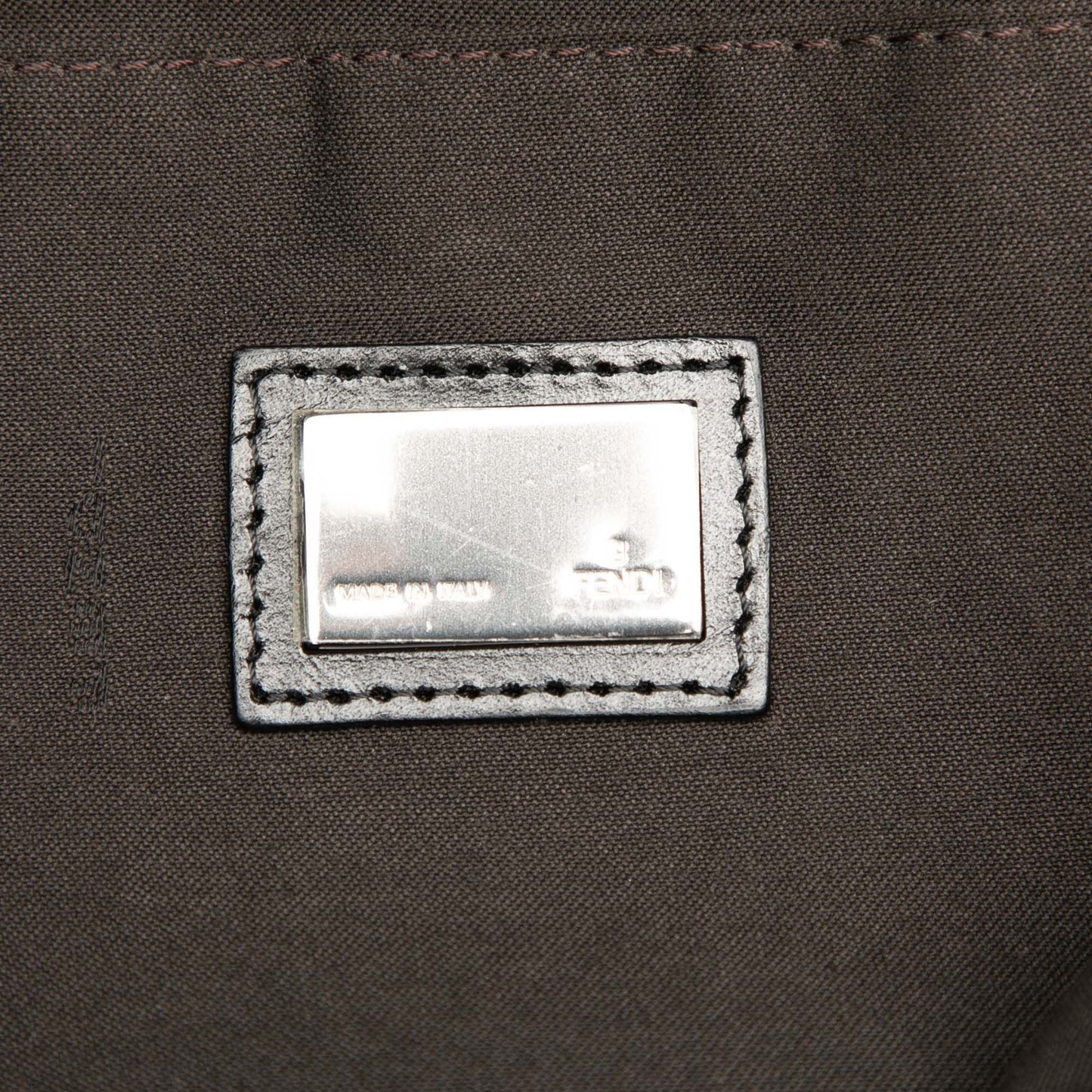 Fendi Zucchino Canvas Tote