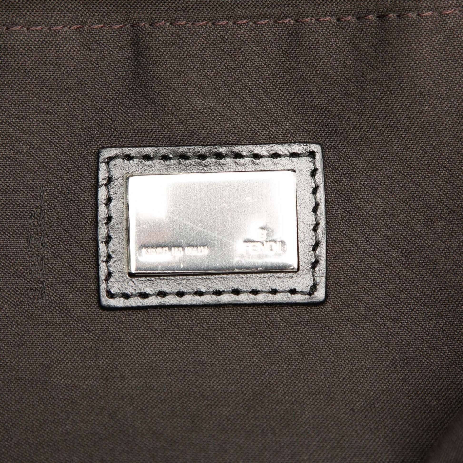 Fendi Zucchino Canvas Tote
