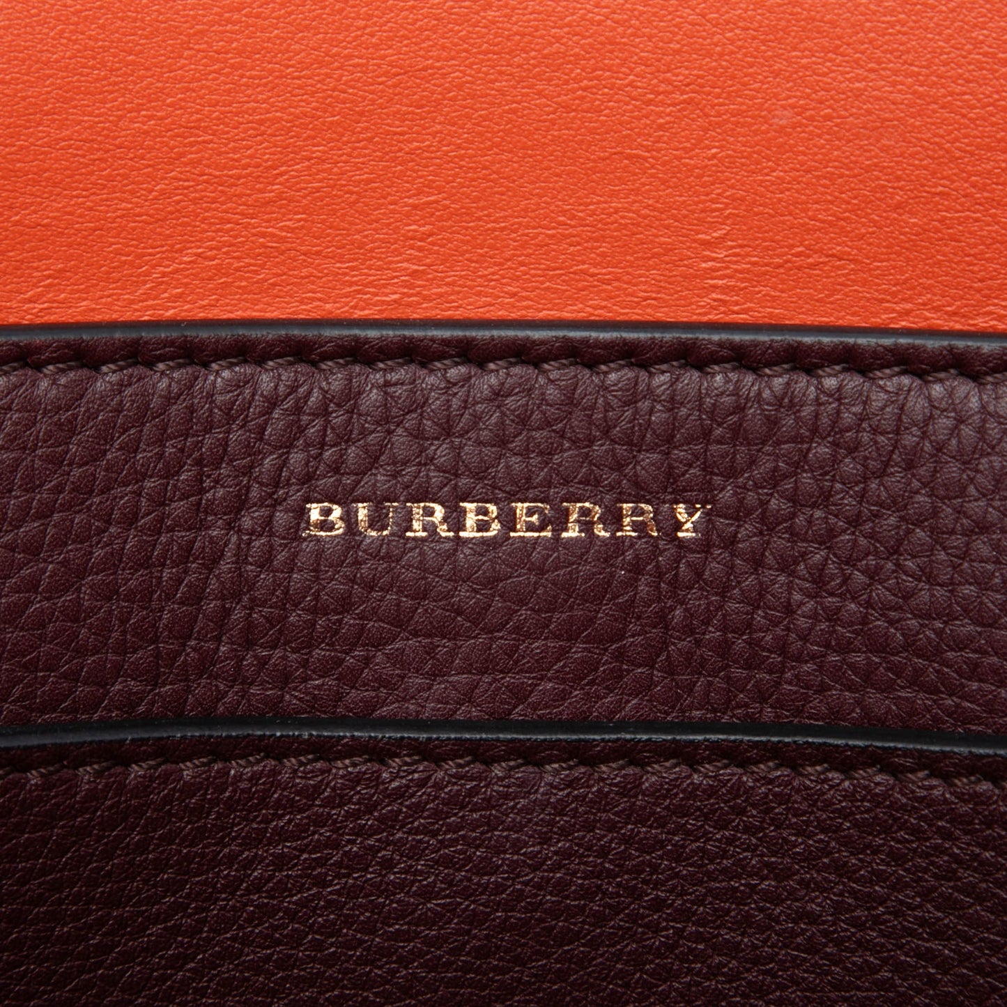 Burberry Small Bicolor Leather Marais Belt Bag
