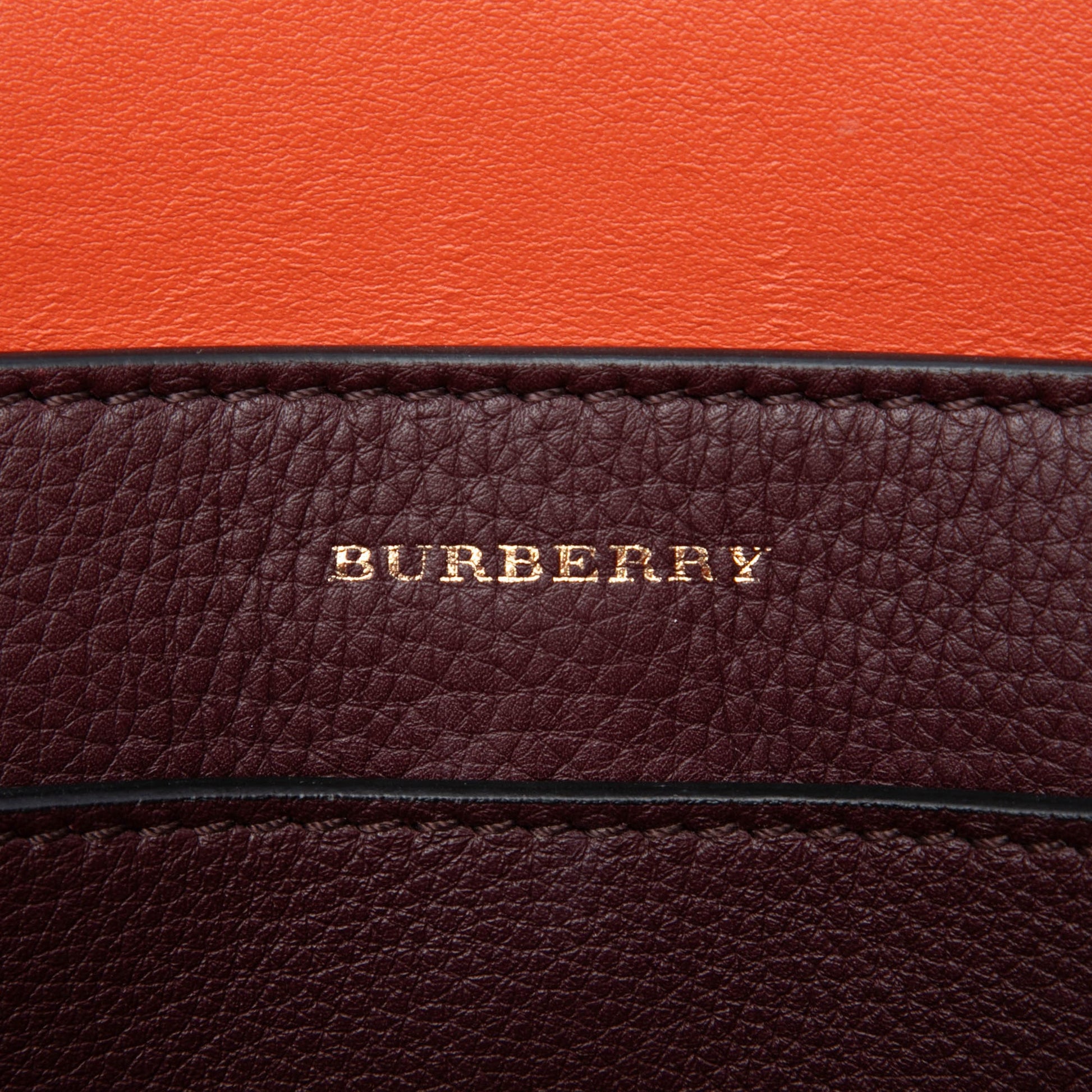 Burberry Small Bicolor Leather Marais Belt Bag