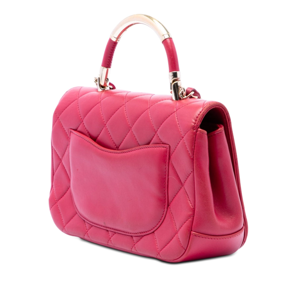 Chanel Small Quilted Lambskin Carry Chic Flap