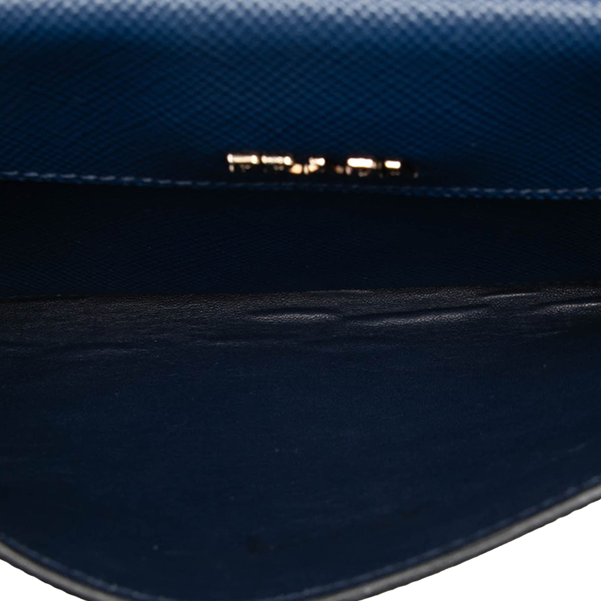 Prada Saffiano Leather Double Turnlock Crossbody
