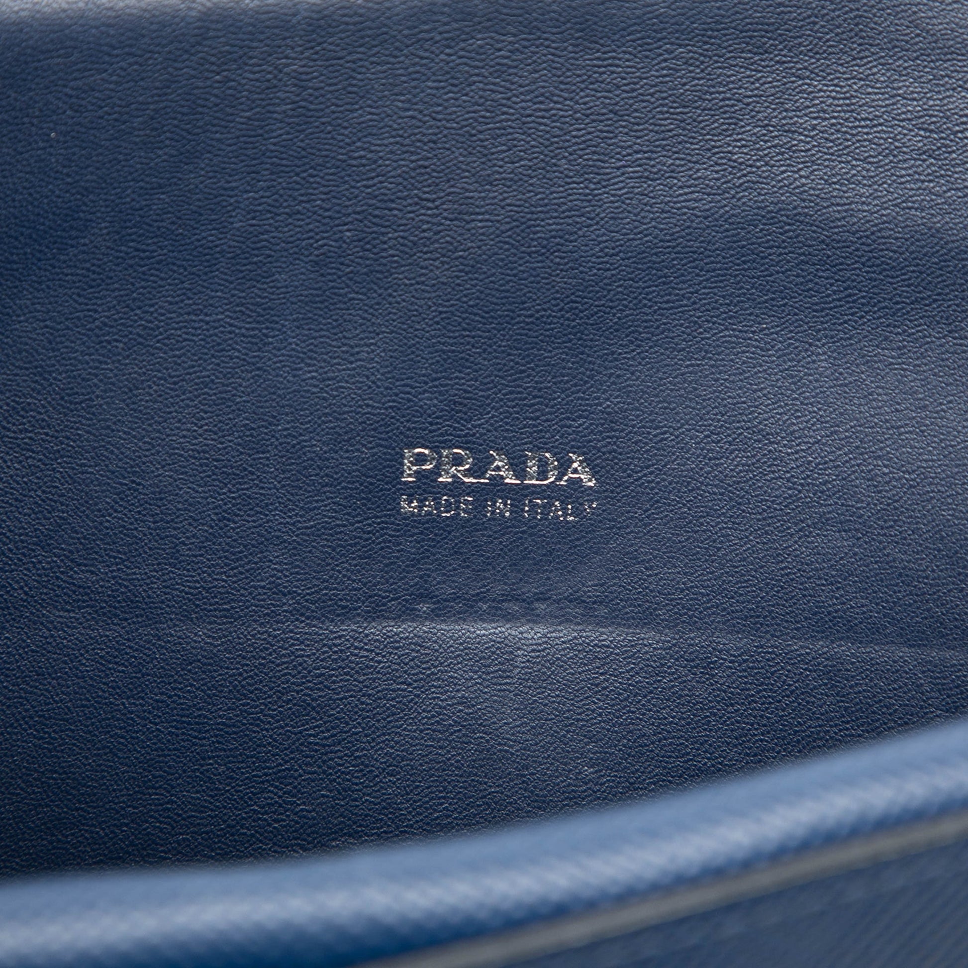 Prada Saffiano Leather Double Turnlock Crossbody