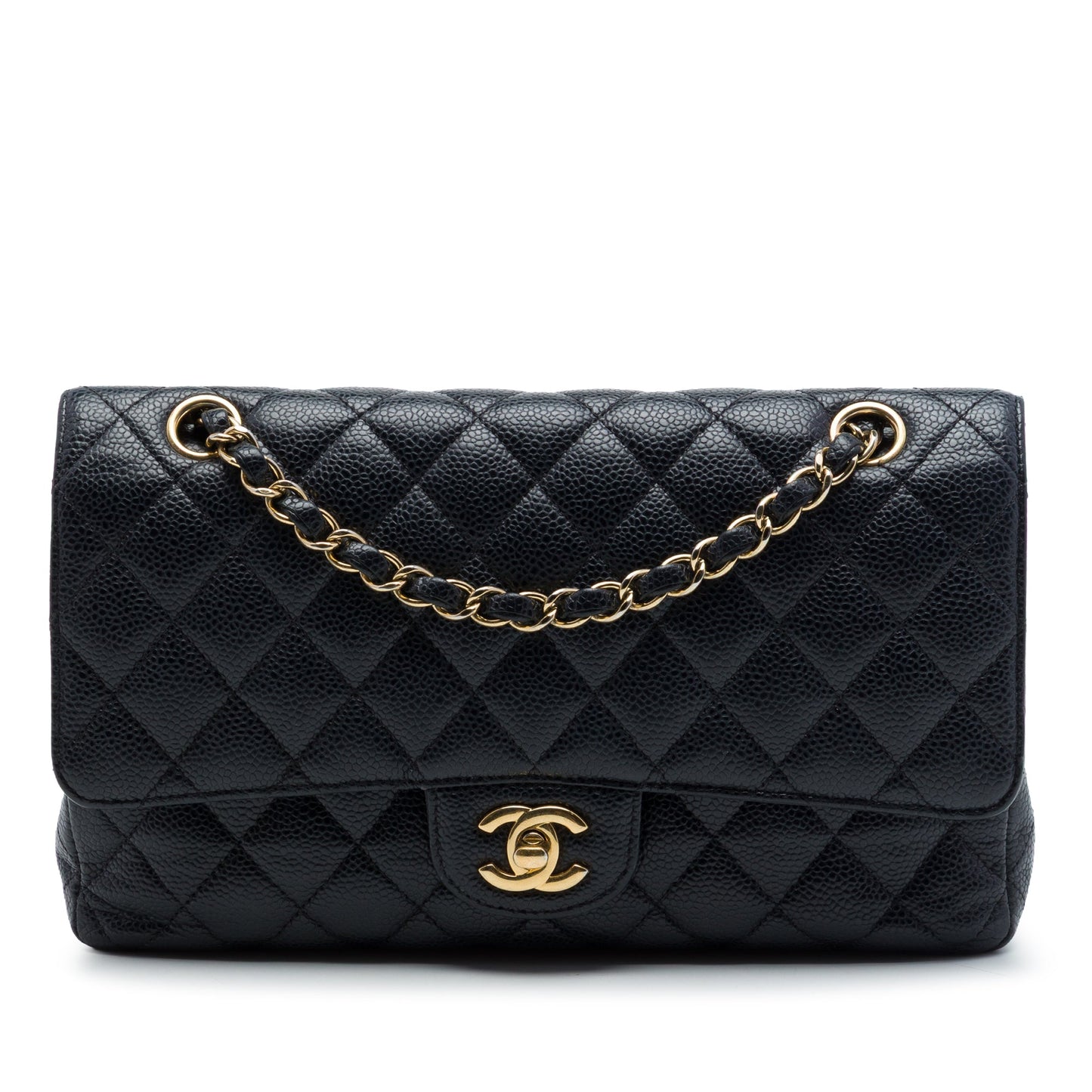 Chanel Medium Classic Caviar Double Flap