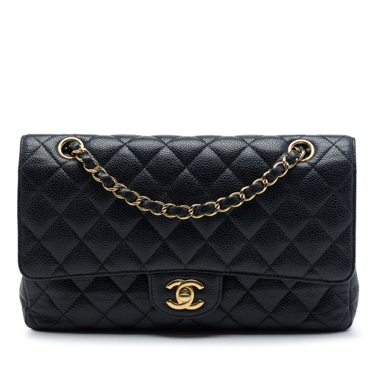 Chanel Medium Classic Caviar Double Flap