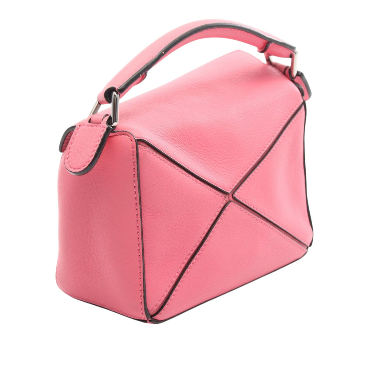LOEWE Mini Calfskin Puzzle Satchel