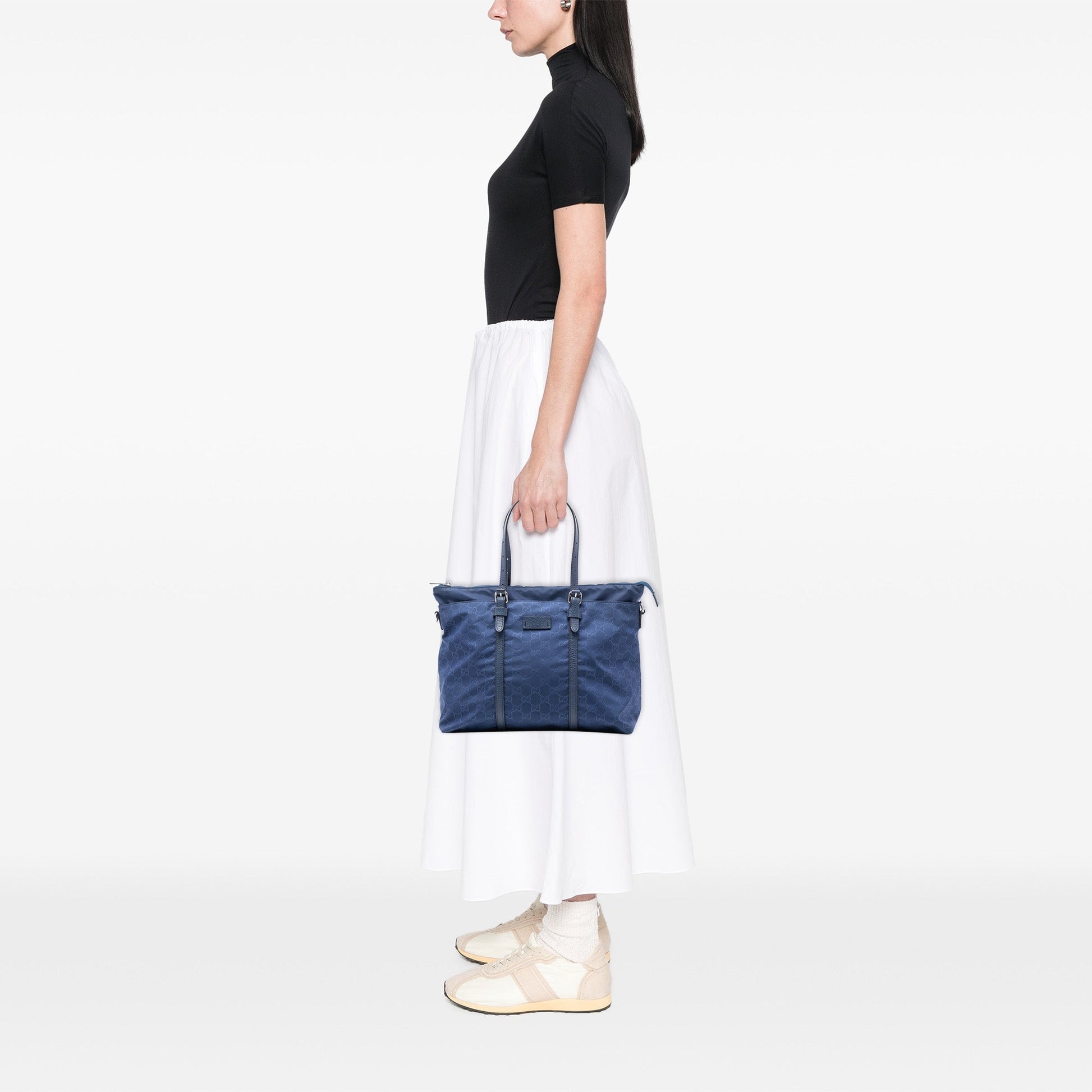 Gucci GG Nylon Satchel
