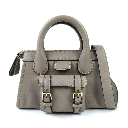 Chloé Mini Buffalo Leather Edith Day Satchel