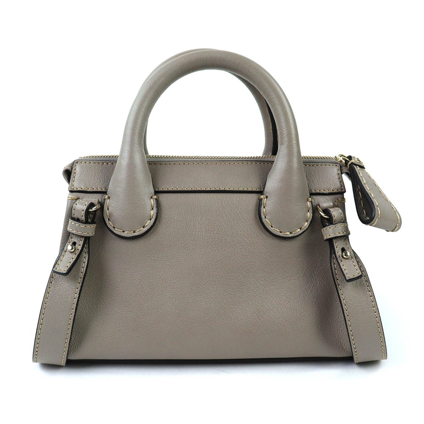 Chloé Mini Buffalo Leather Edith Day Satchel