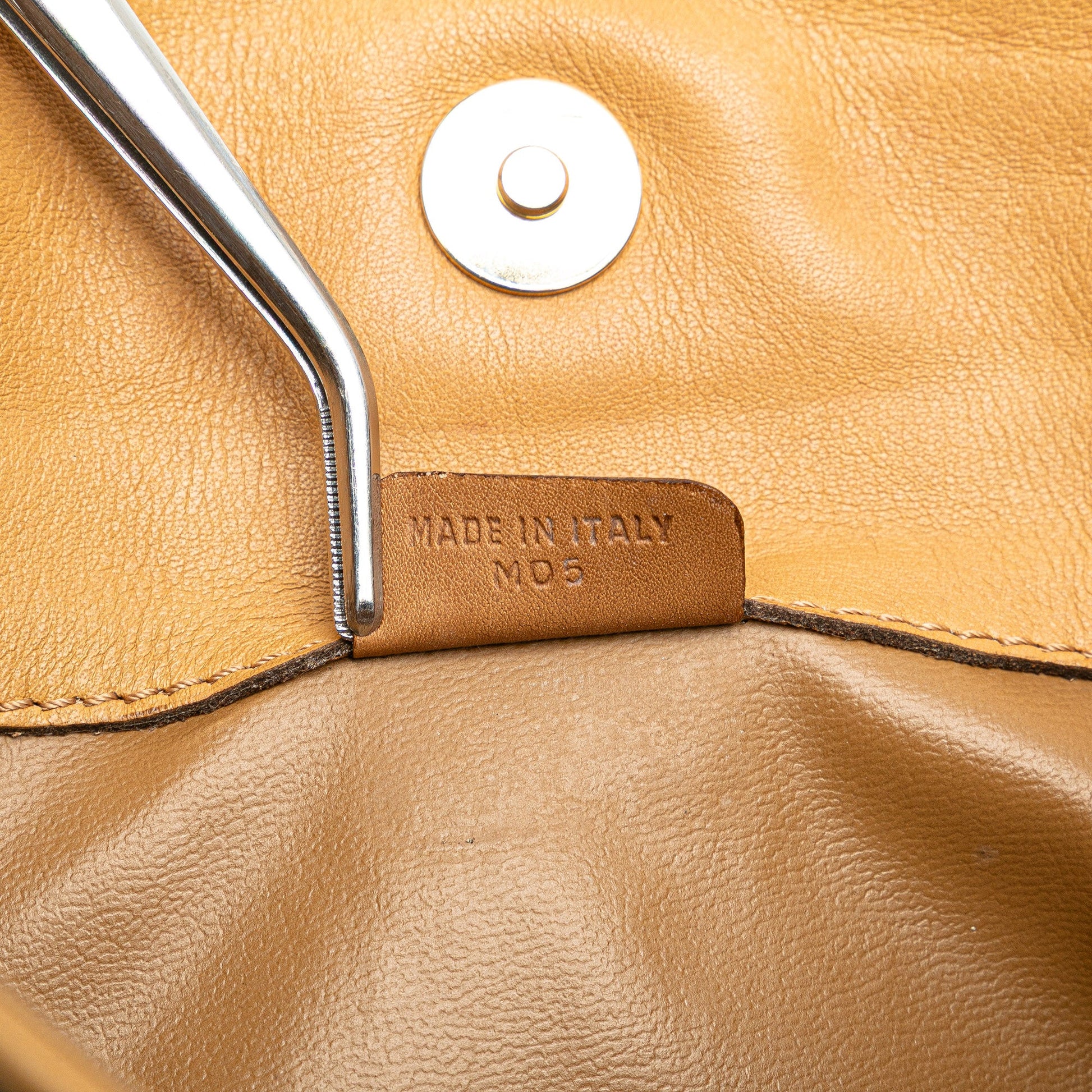 Celine Macadam Coated Canvas Clutch