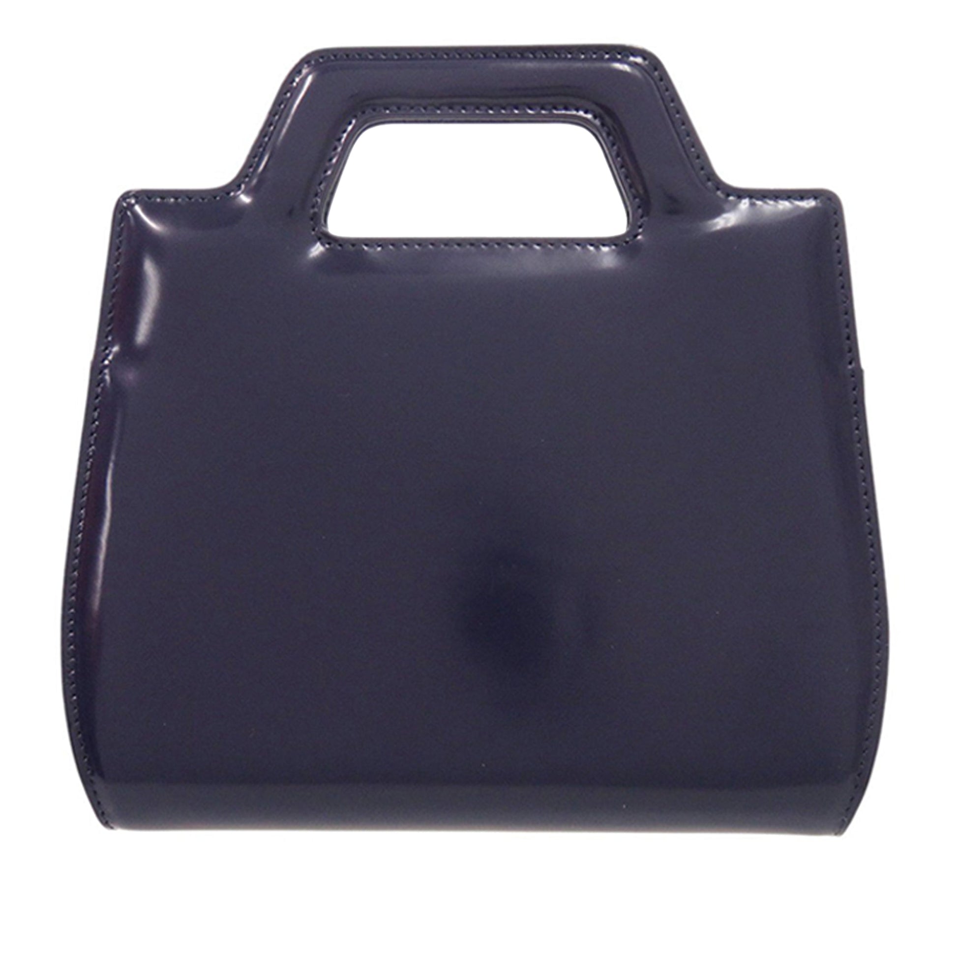 Ferragamo Mini Brushed Calfskin Wanda Top Handle Bag
