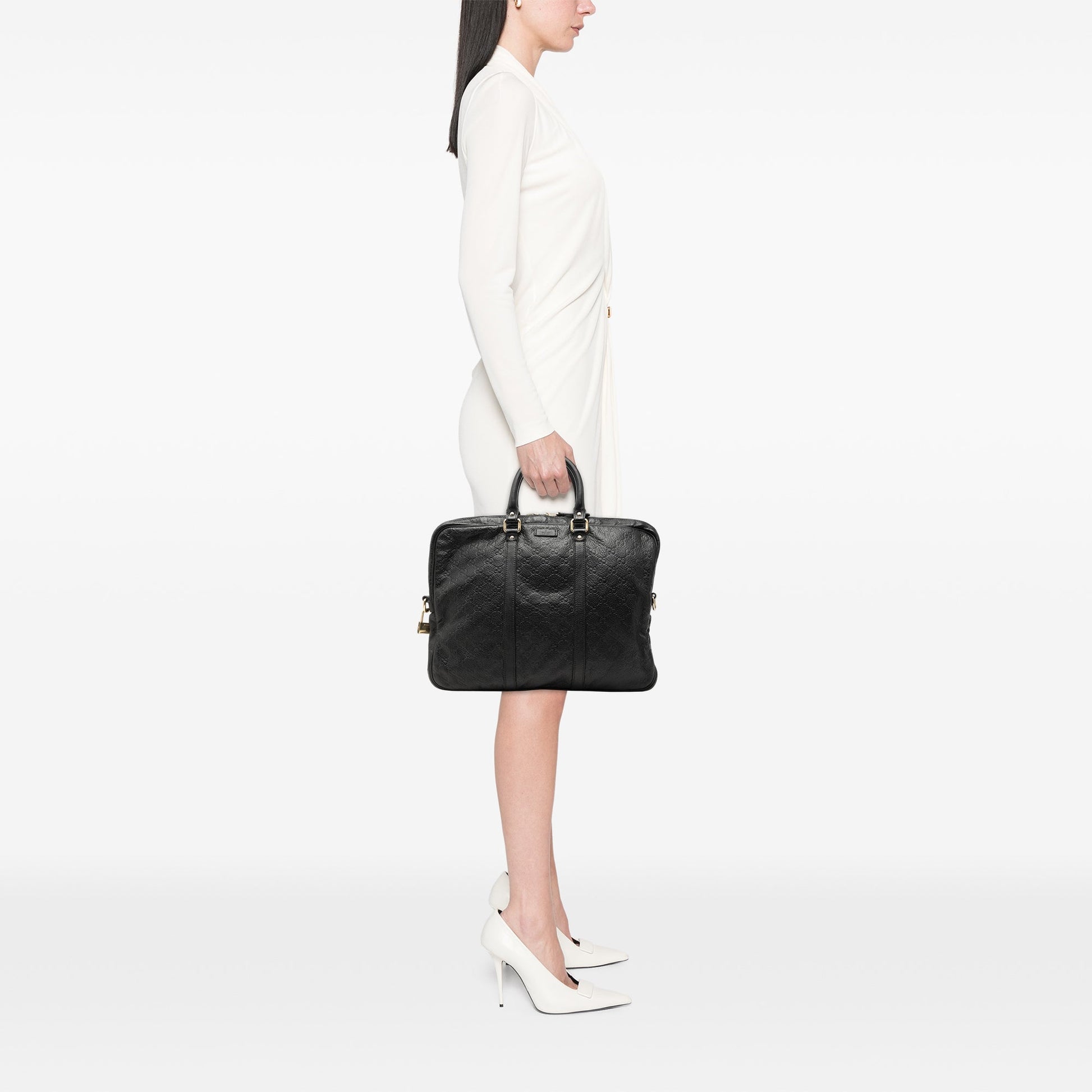 Gucci Guccissima Business Bag