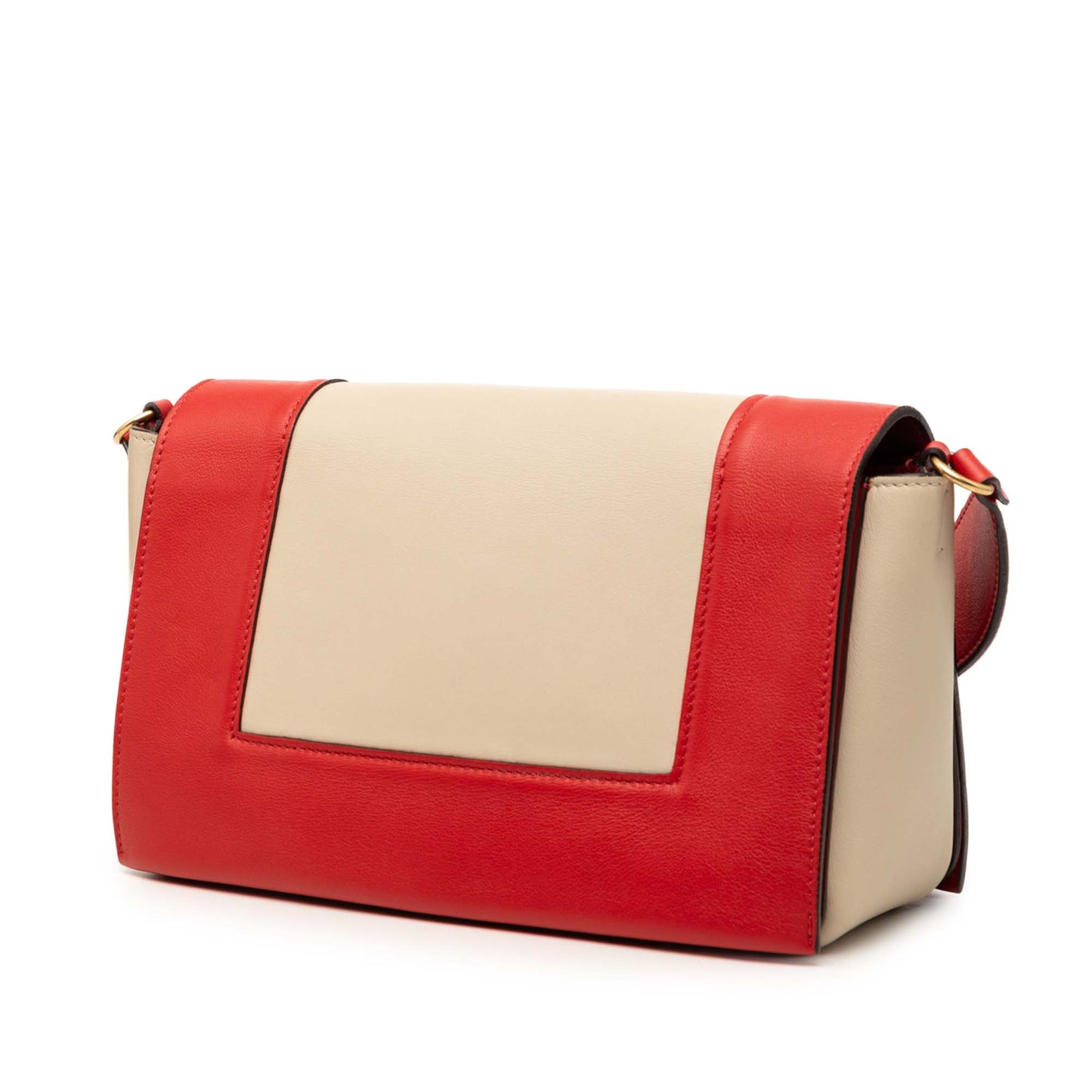 Celine Medium Shiny Smooth Calfskin Frame Shoulder Bag