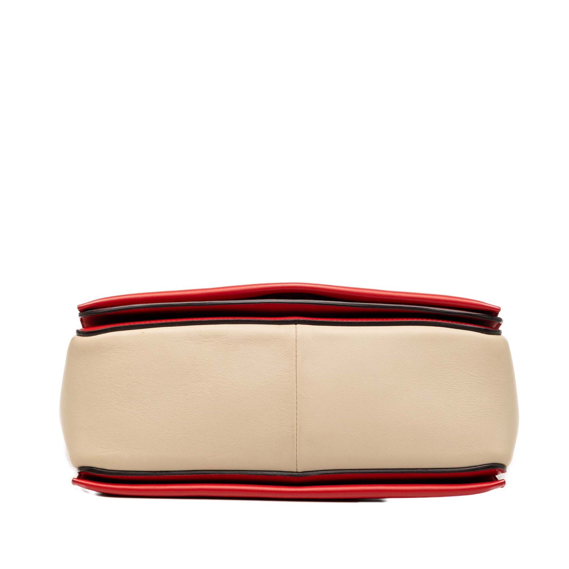Celine Medium Shiny Smooth Calfskin Frame Shoulder Bag