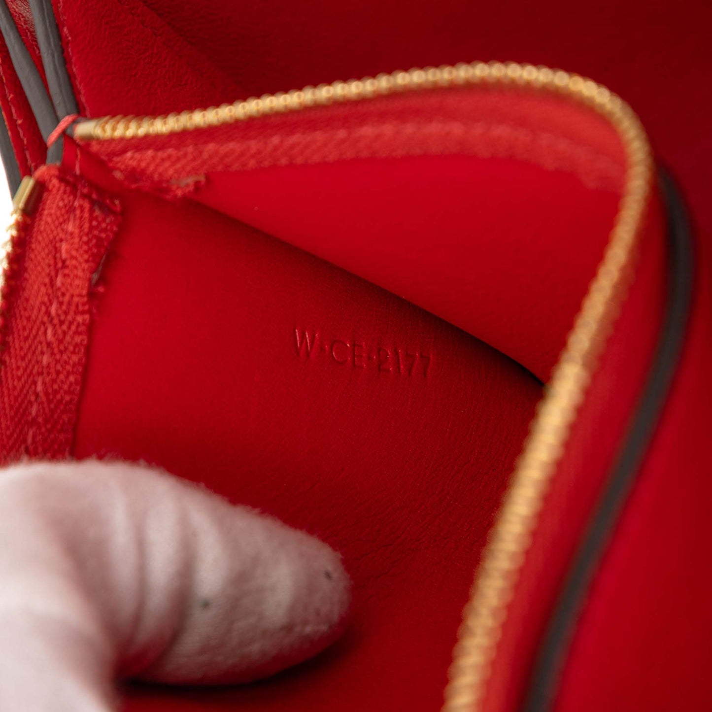 Celine Medium Shiny Smooth Calfskin Frame Shoulder Bag