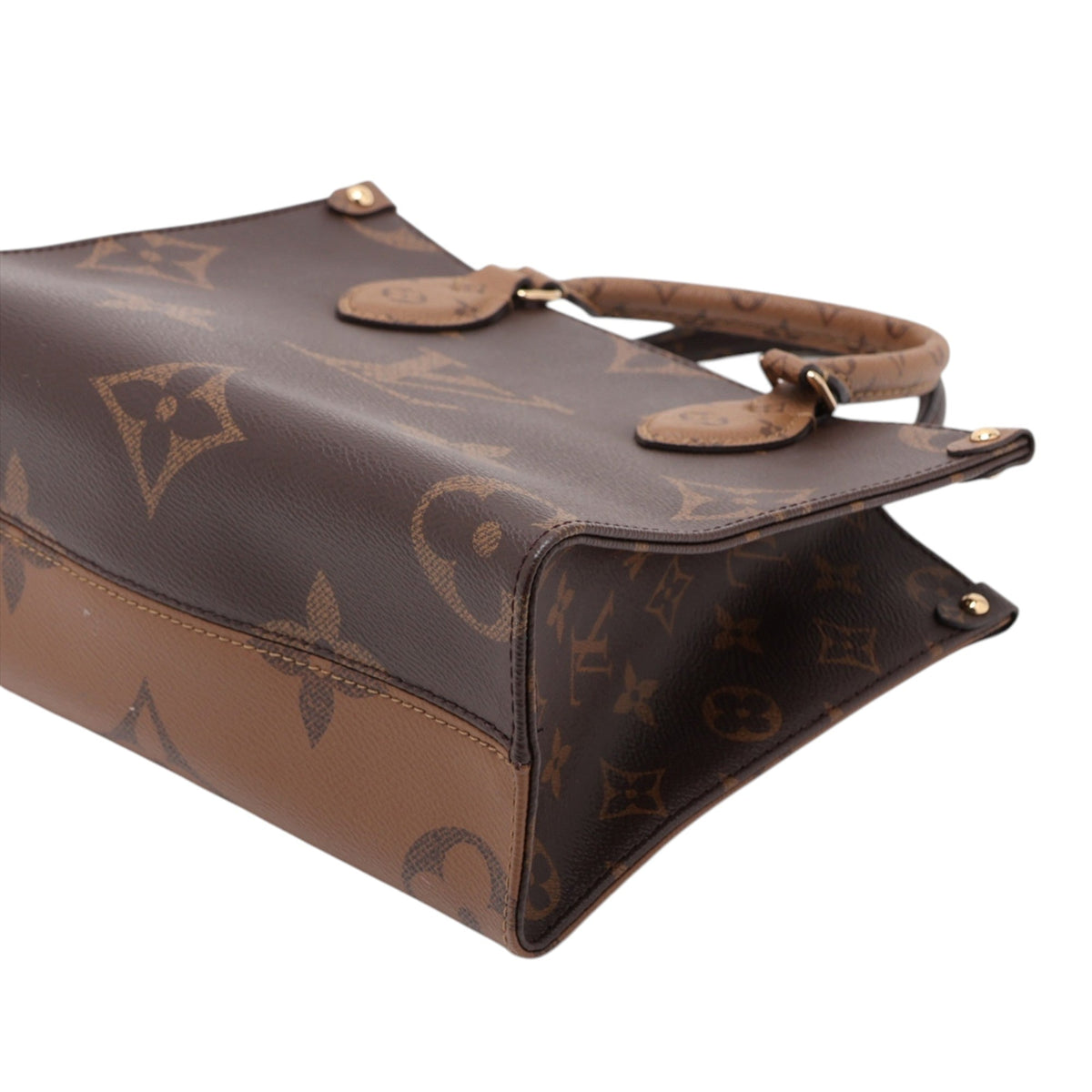 Louis Vuitton Monogram Reverse Giant OnTheGo PM — Brown