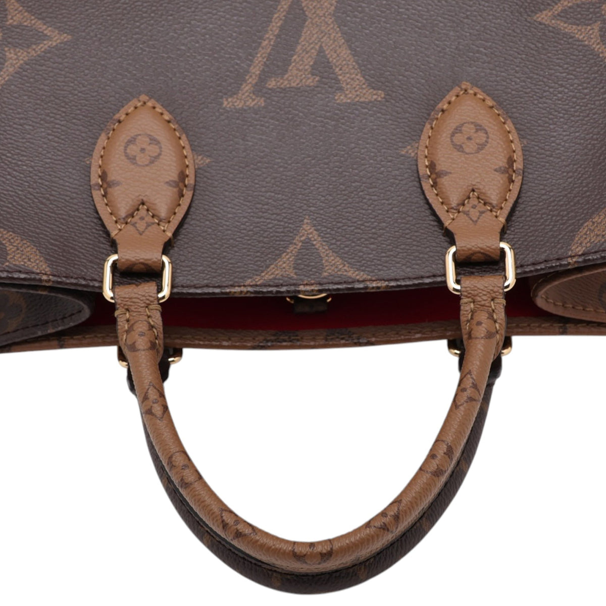 Louis Vuitton Monogram Reverse Giant OnTheGo PM — Brown