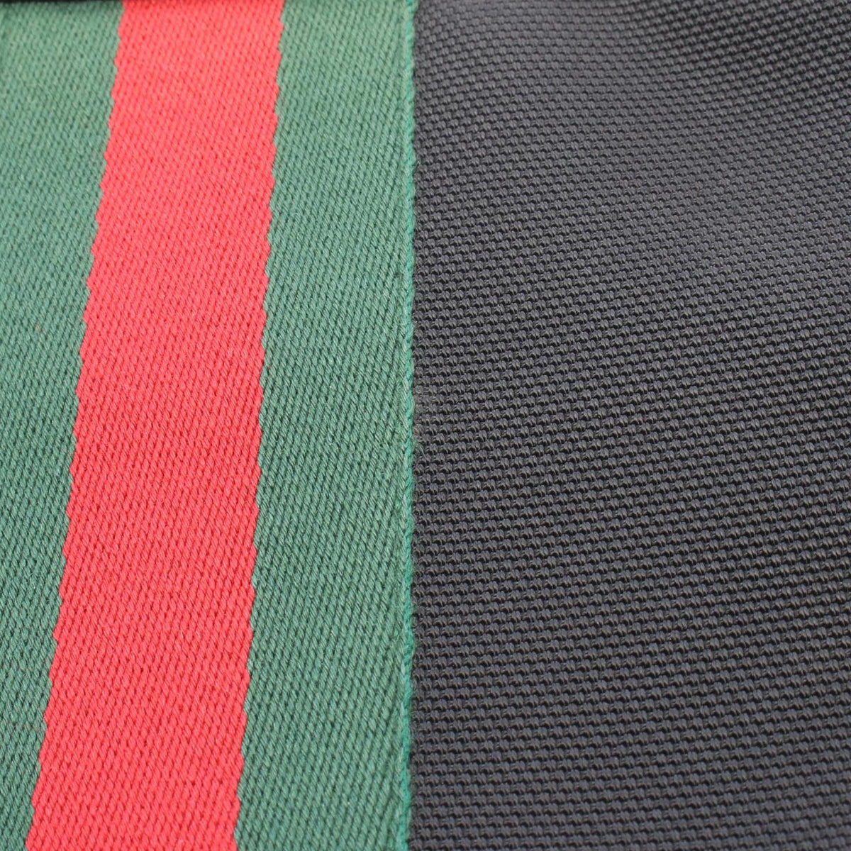 Gucci Techno Canvas Web Messenger Bag — Black