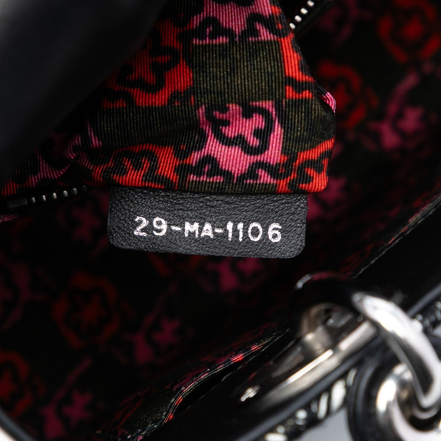 Dior Limited Edition Daniel Gordon Art Small Lambskin Cannage Lady Dior