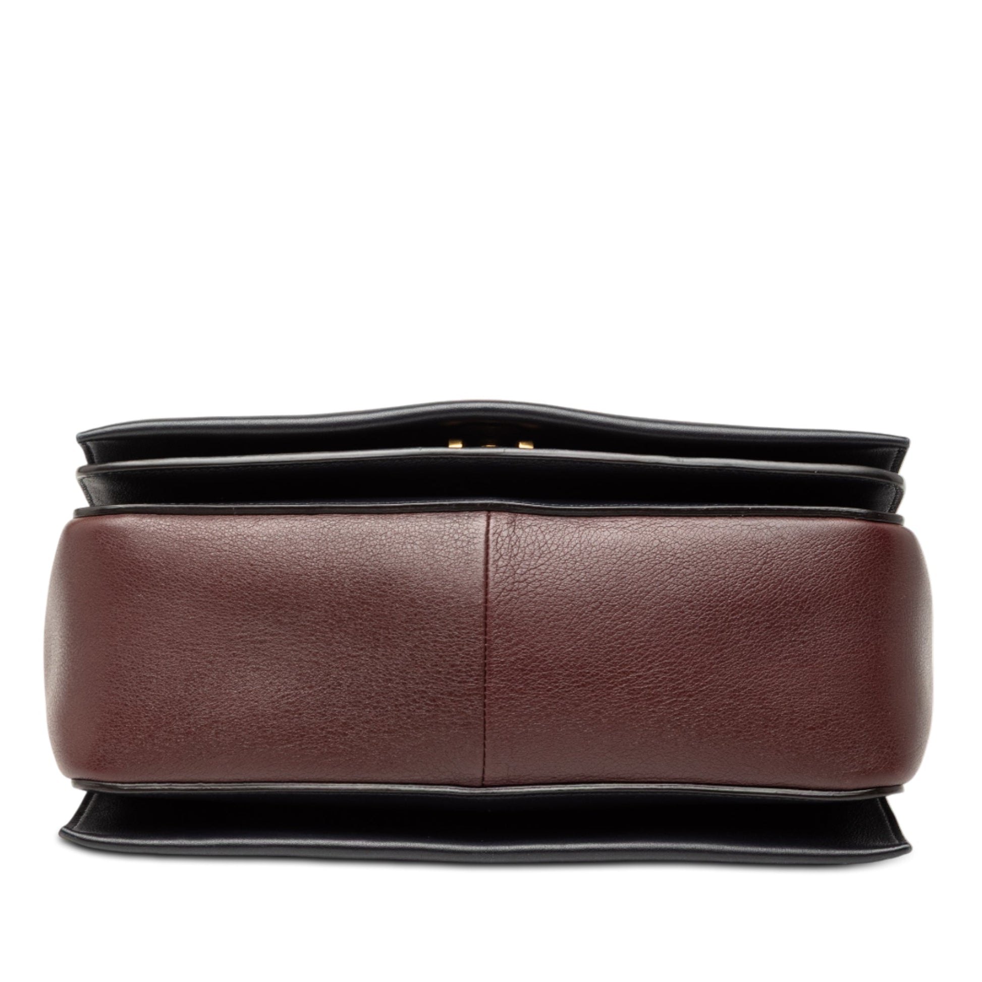 Celine Medium Shiny Smooth Calfskin Frame Shoulder Bag