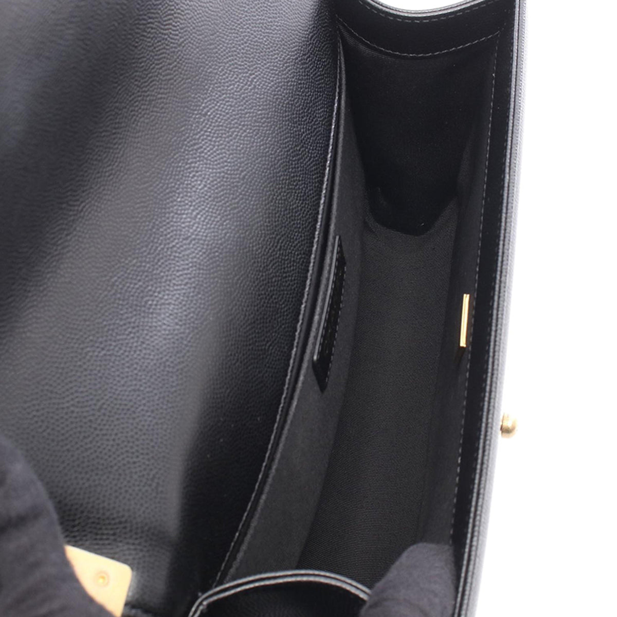 Chanel Old Medium Quilted Caviar Boy Flap