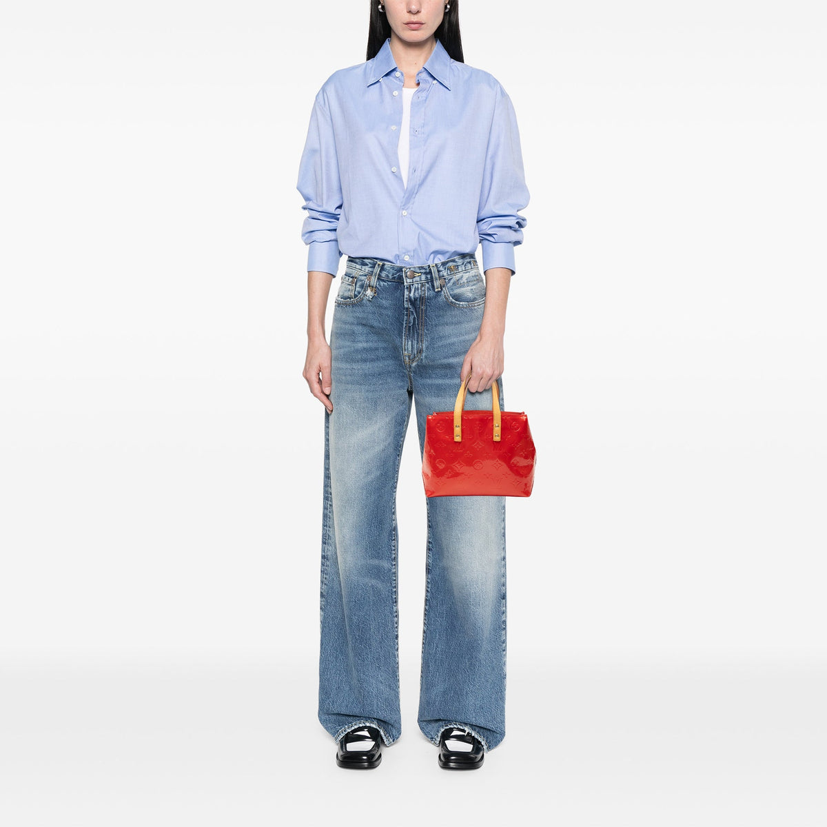 Louis Vuitton Monogram Vernis Reade PM