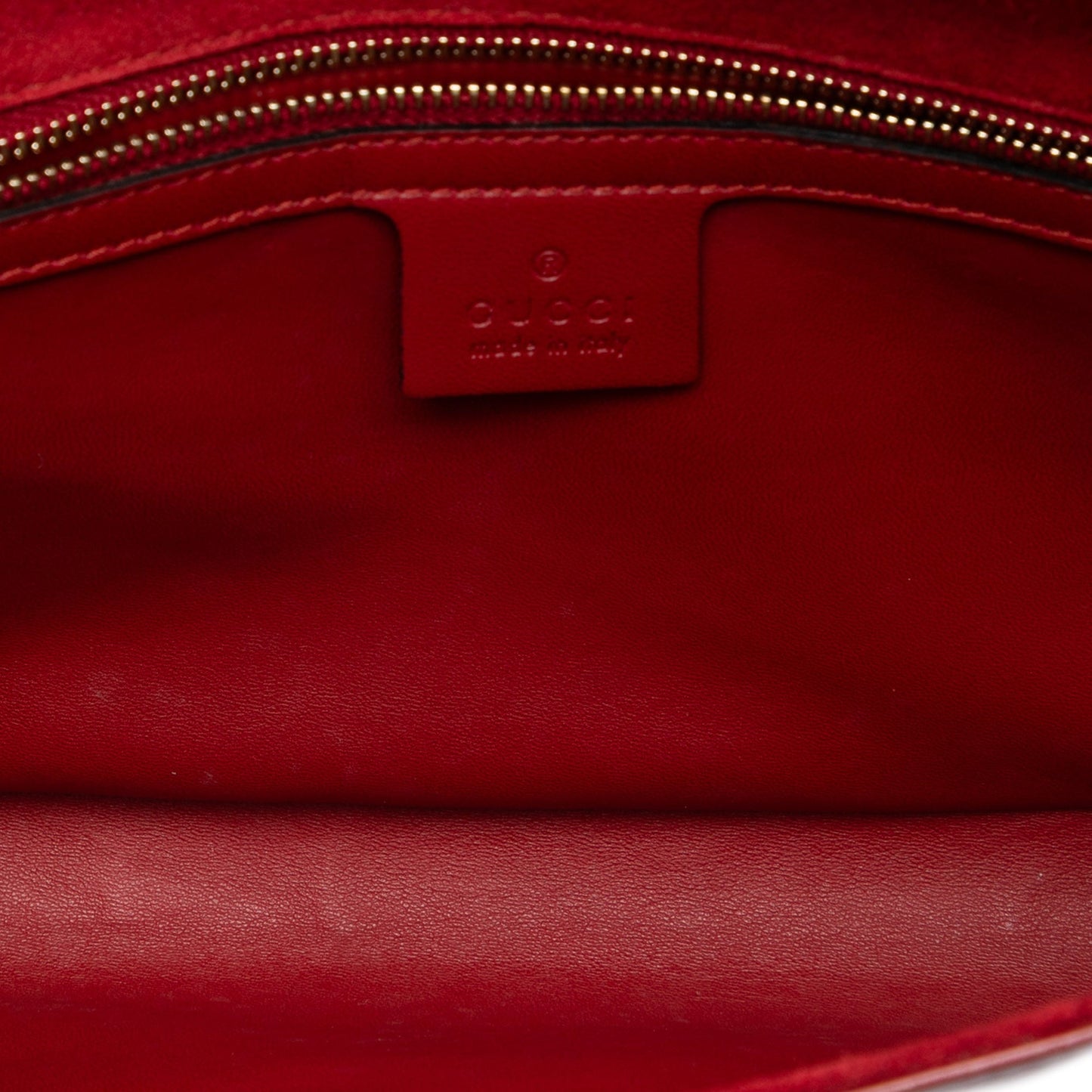 Gucci Microguccissima Patent Broadway Clutch