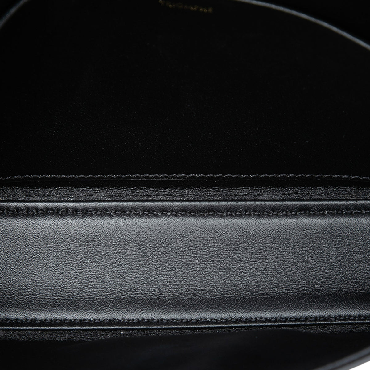 Celine Shiny Calfskin Triomphe Claude Shoulder Bag