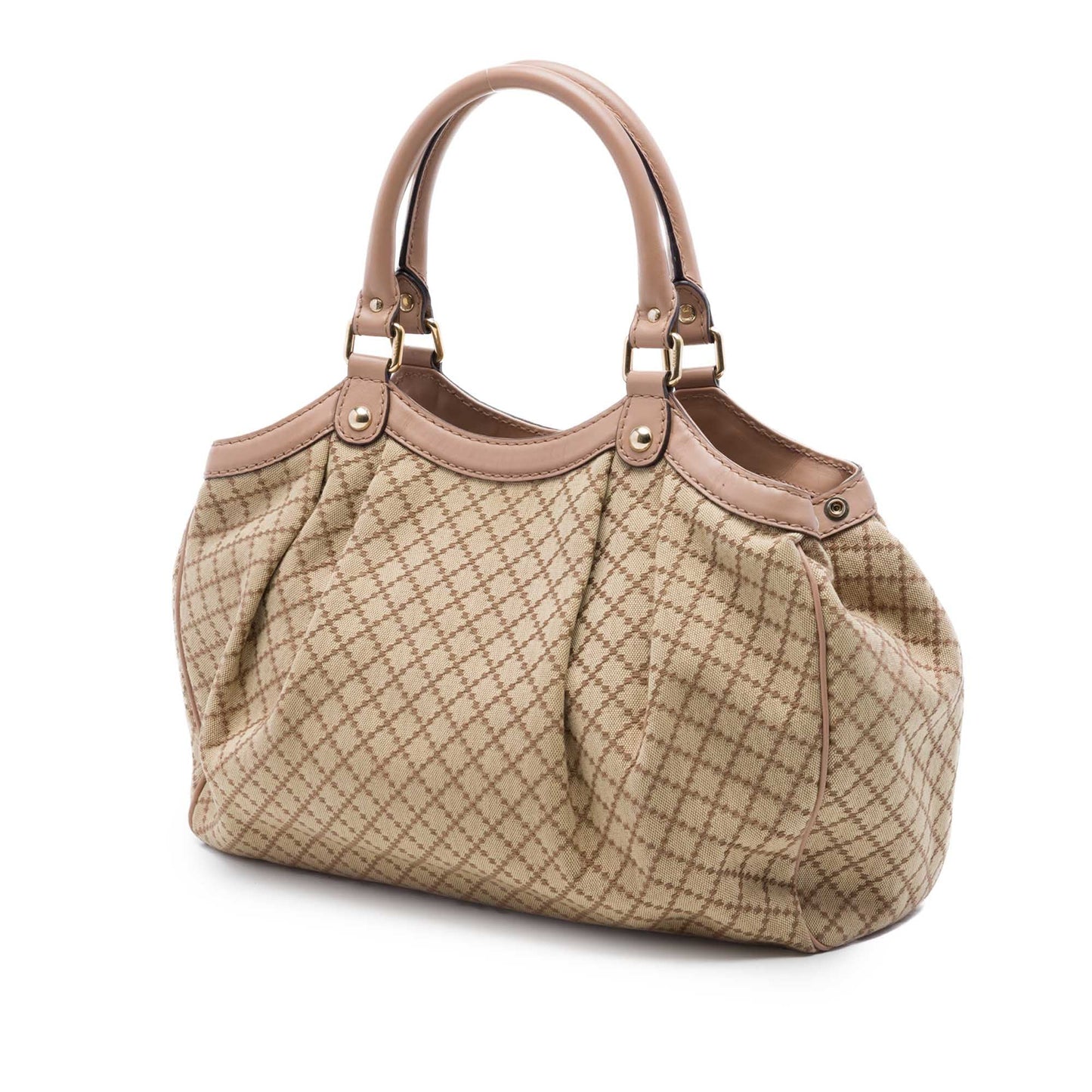 Gucci Medium Diamante Canvas Sukey Tote