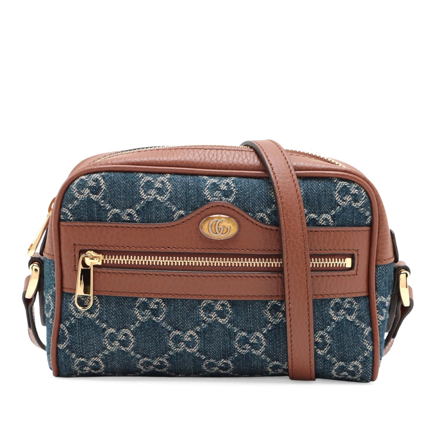 Gucci Mini GG Denim Ophidia Crossbody