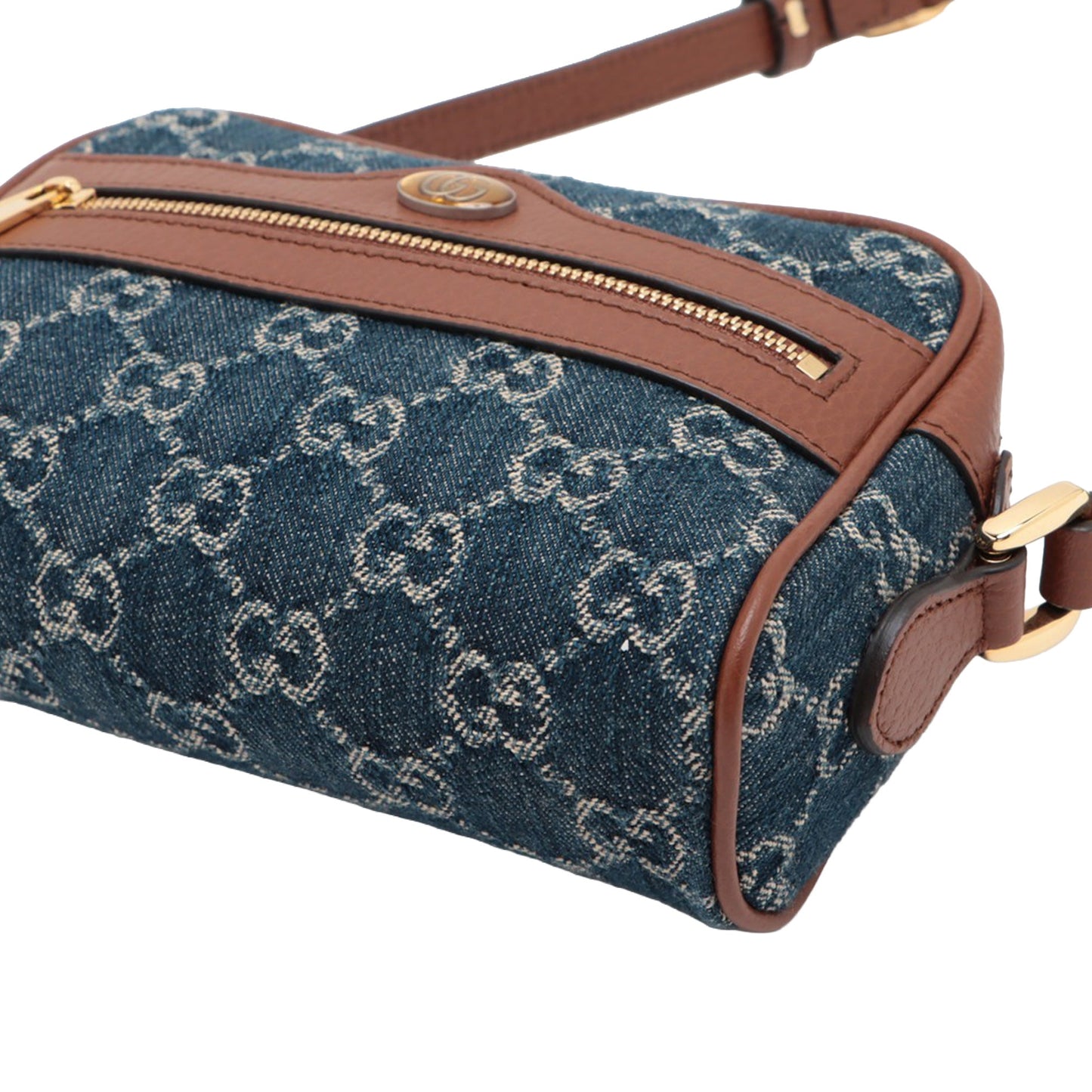 Gucci Mini GG Denim Ophidia Crossbody