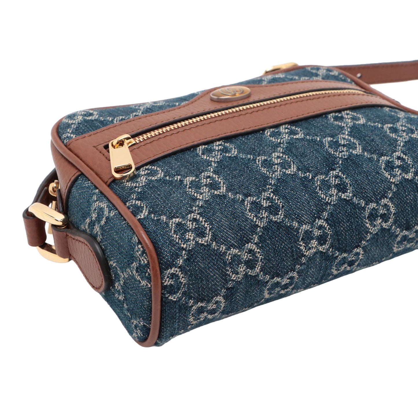 Gucci Mini GG Denim Ophidia Crossbody