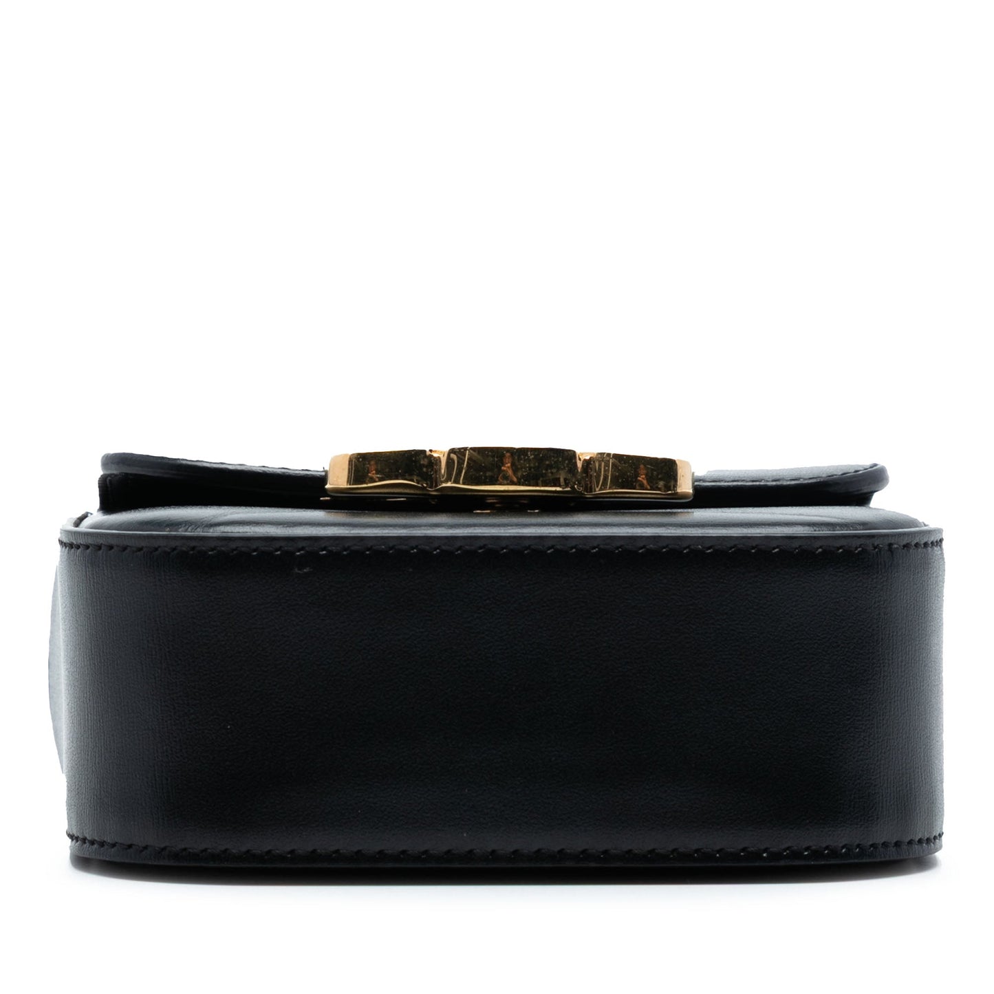 Celine Mini Shiny Calfskin Triomphe Crossbody