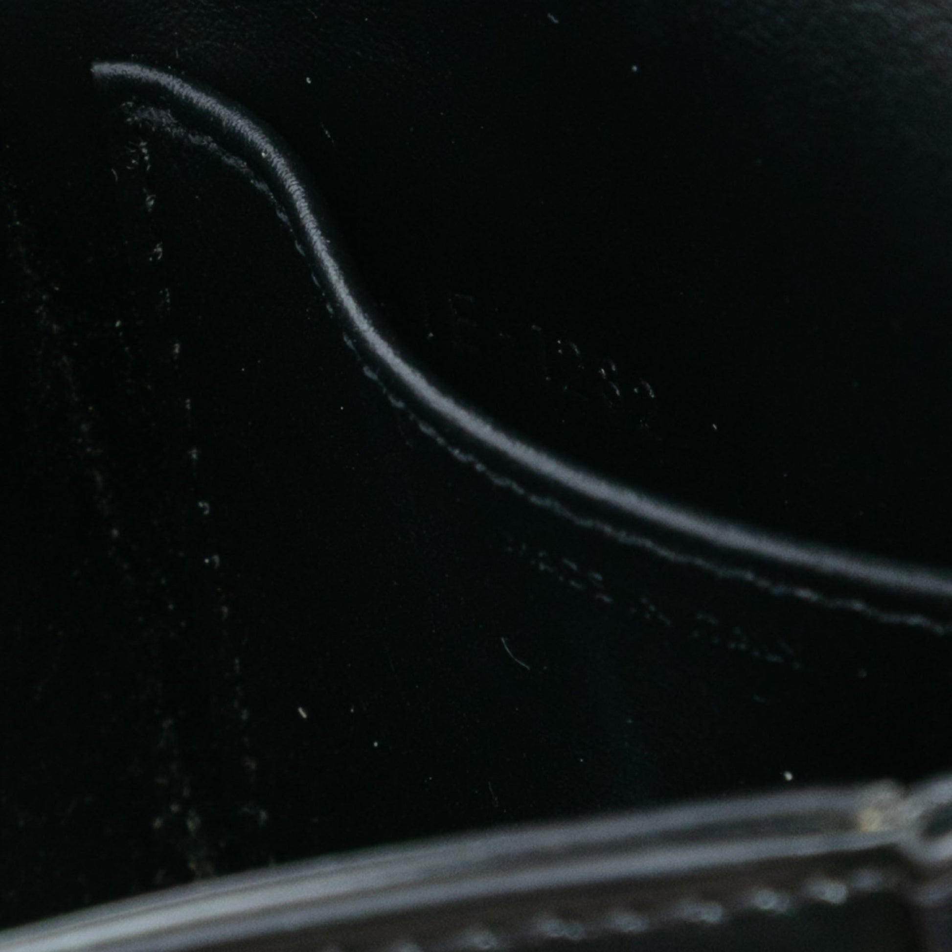 Celine Mini Shiny Calfskin Triomphe Crossbody