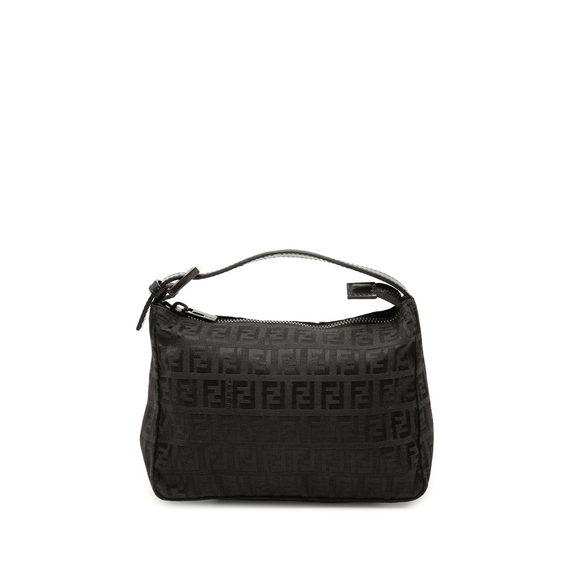 Fendi Zucchino Canvas Handbag