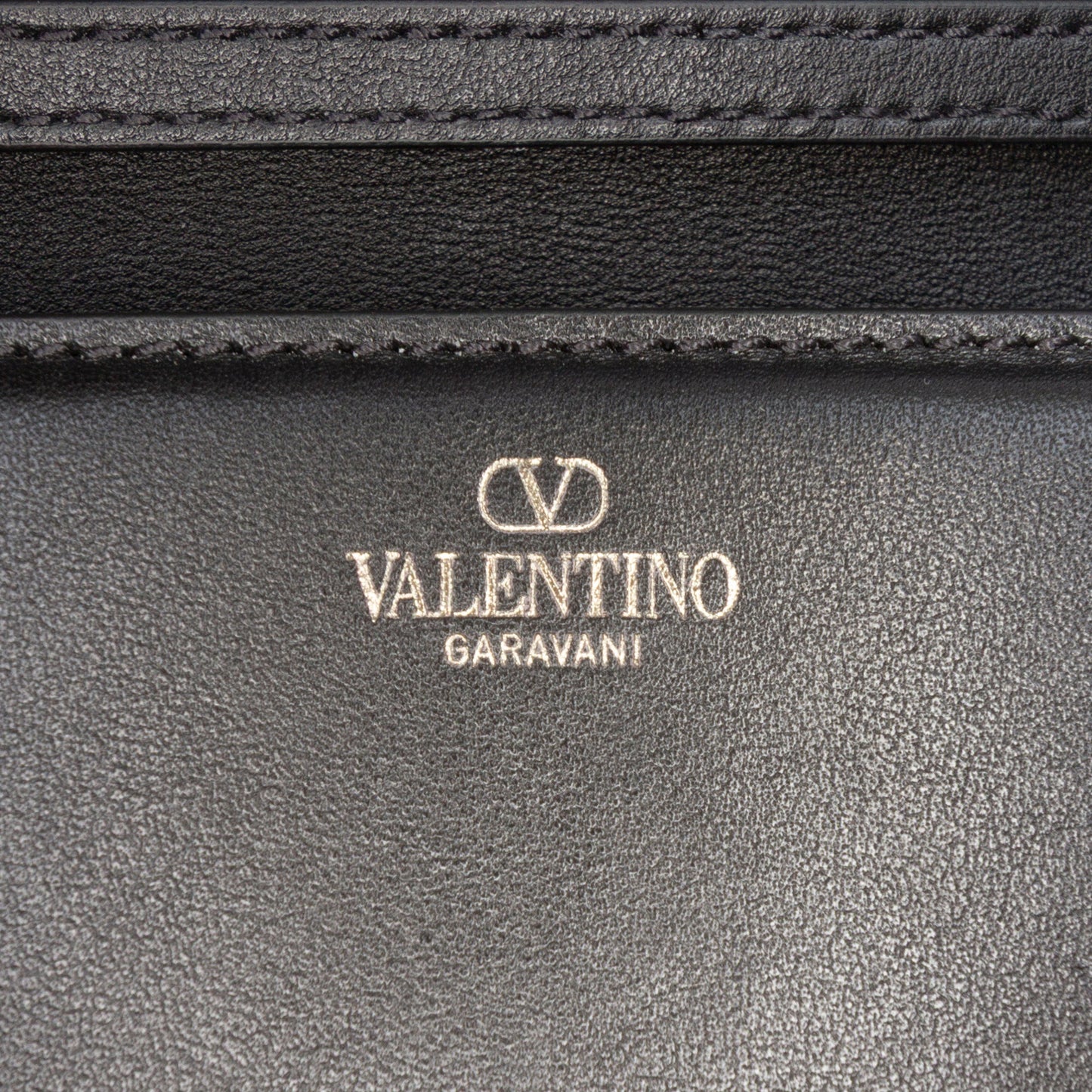 Valentino Calfskin Logo Flap Satchel