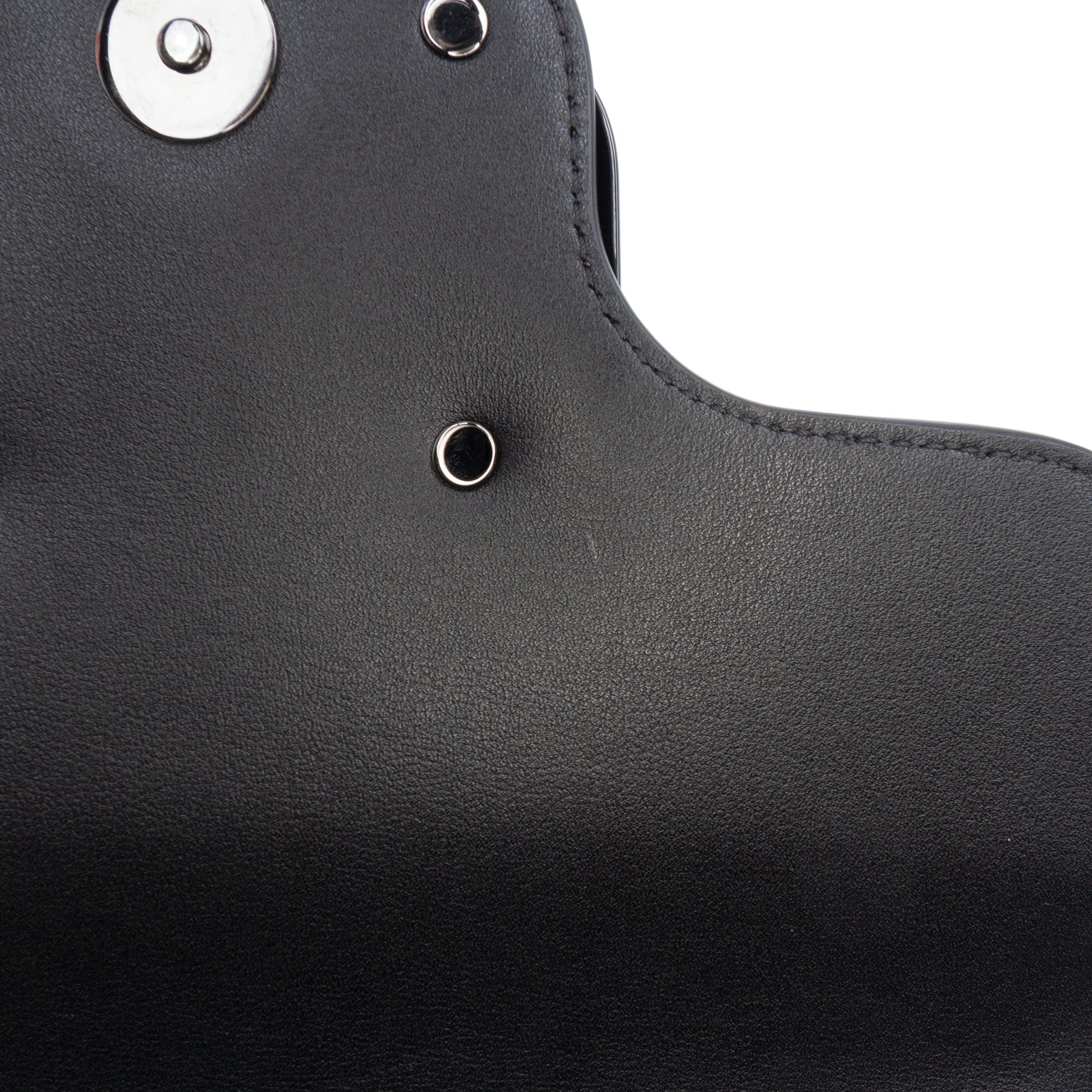 Valentino Calfskin Logo Flap Satchel