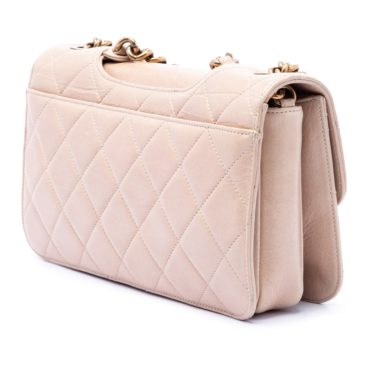 Chanel Medium Quilted Aged Calfskin Perfect Edge Flap
