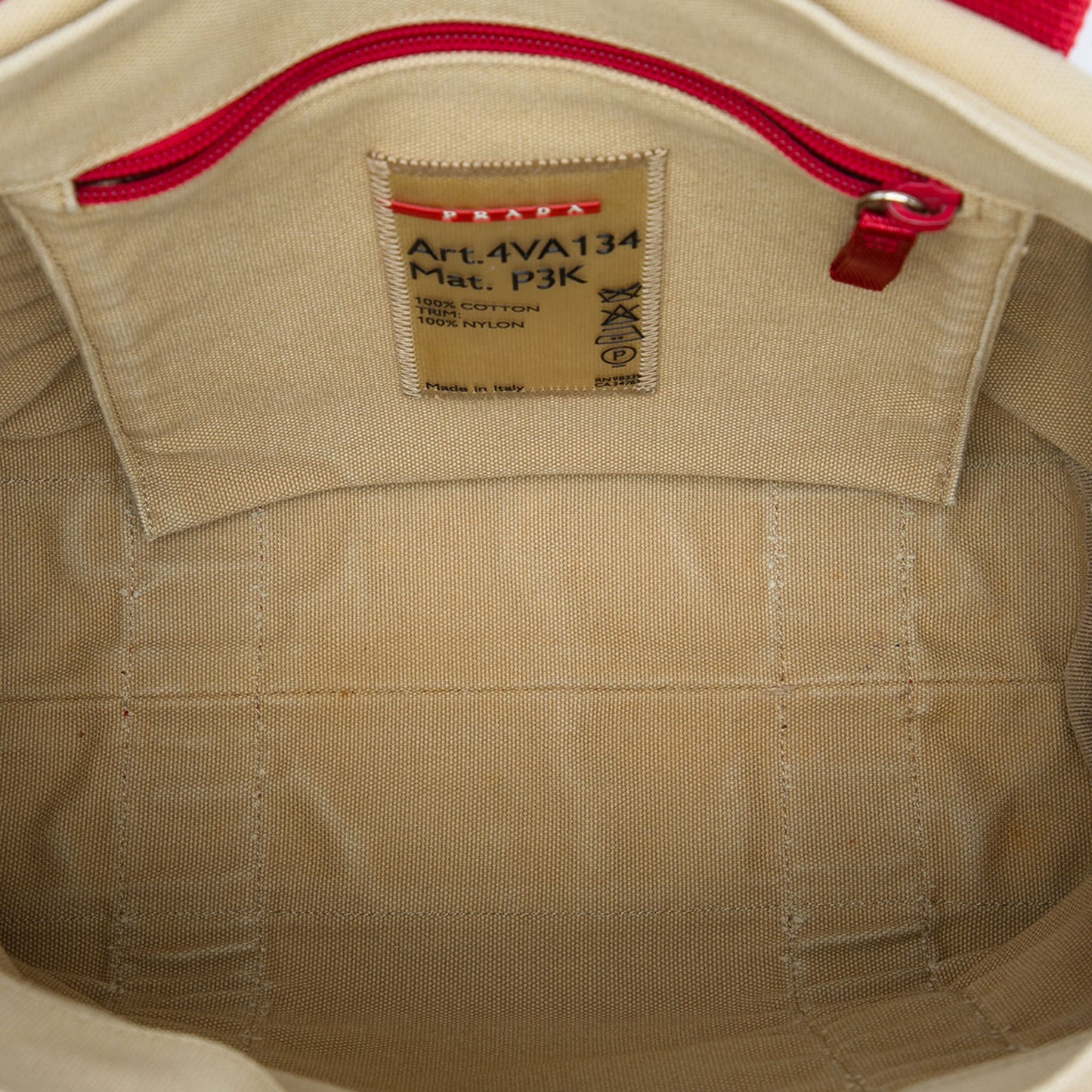 Prada Canvas Sport Tote