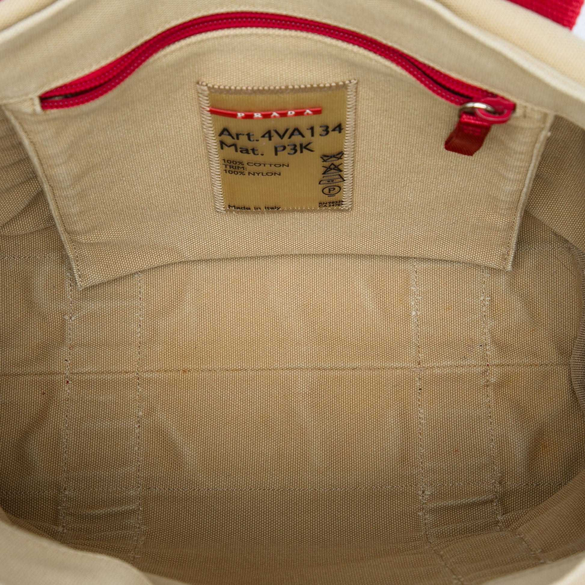 Prada Canvas Sport Tote