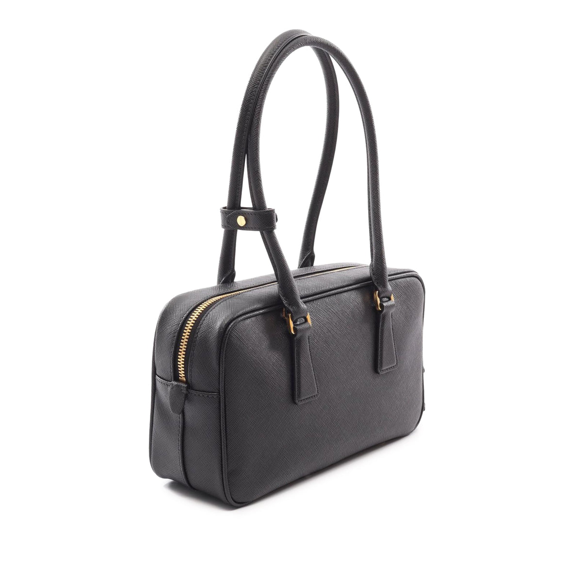 Prada Saffiano Lux Bauletto Satchel