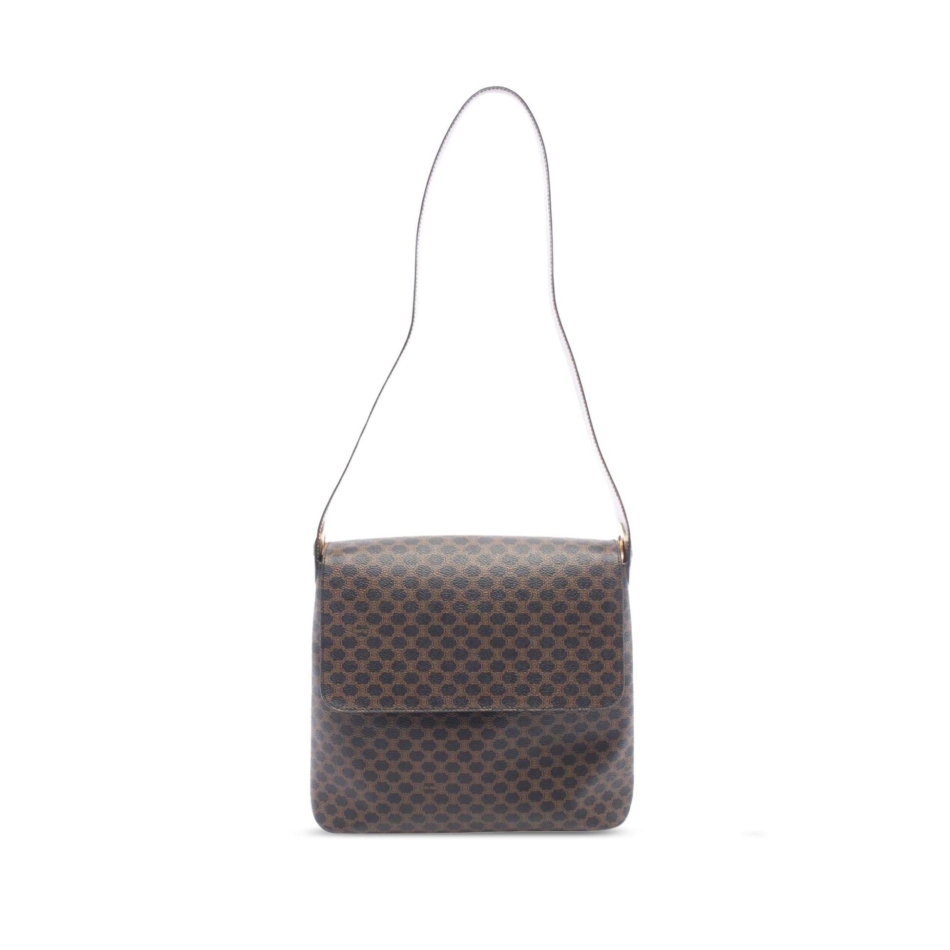Celine Macadam Coated Canvas Crossbody