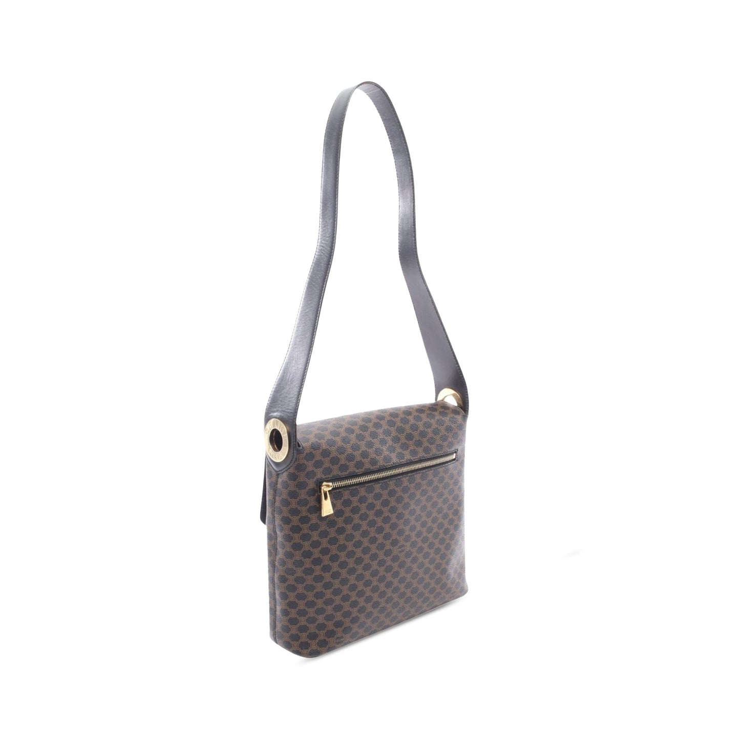 Celine Macadam Coated Canvas Crossbody