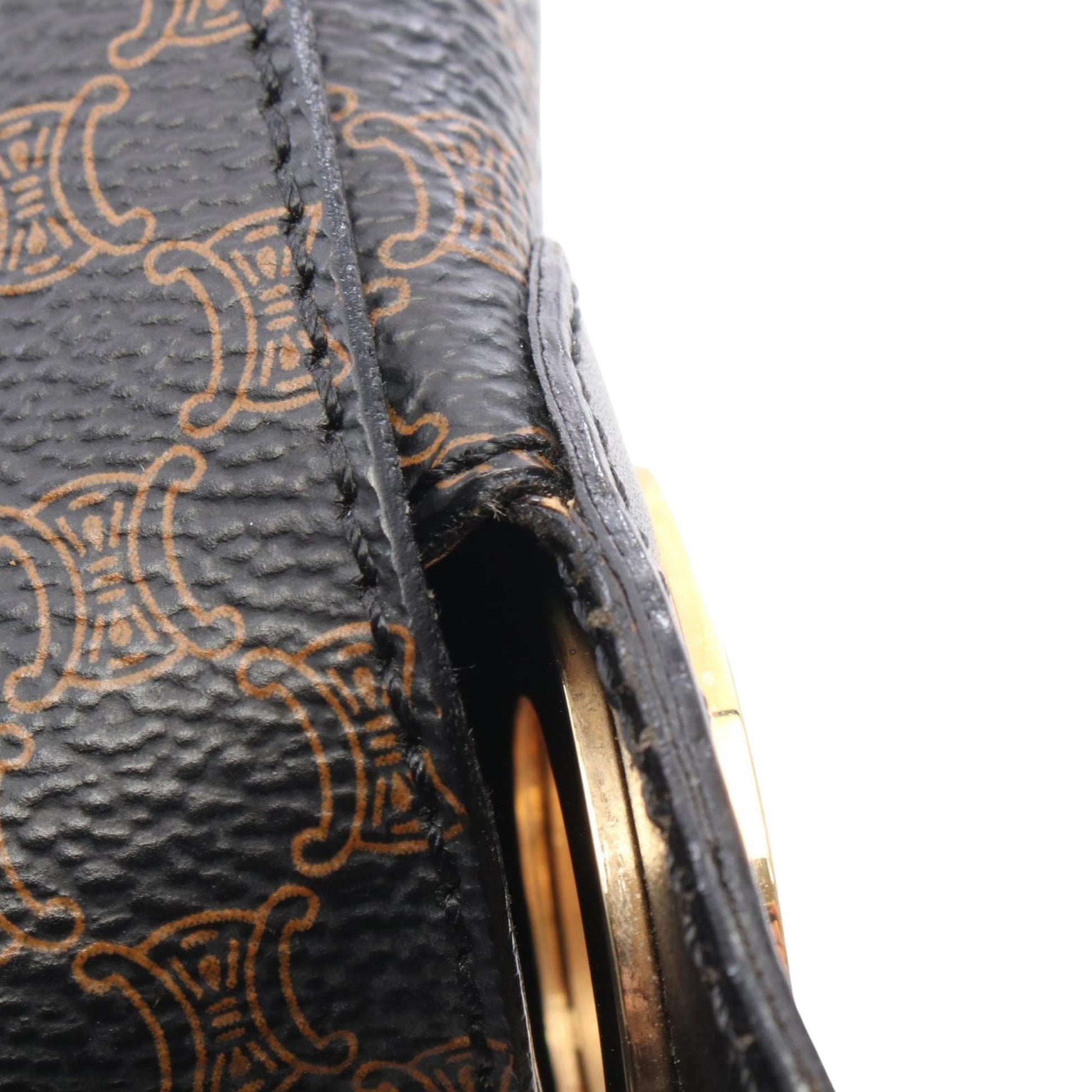Celine Macadam Coated Canvas Crossbody
