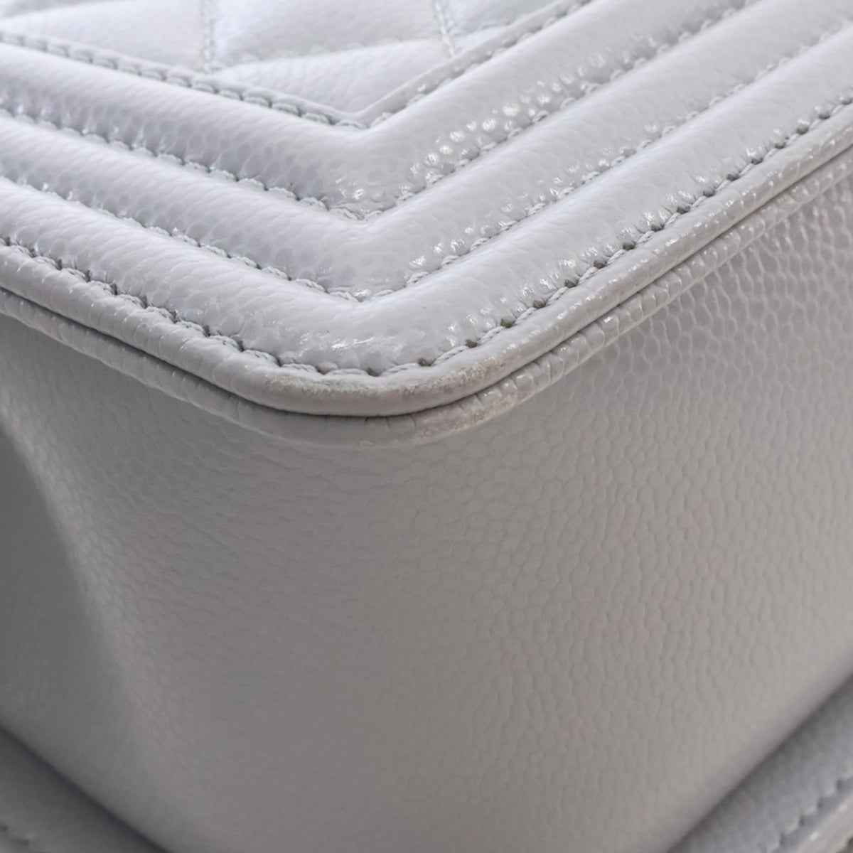 Chanel Small Quilted Caviar Boy Flap