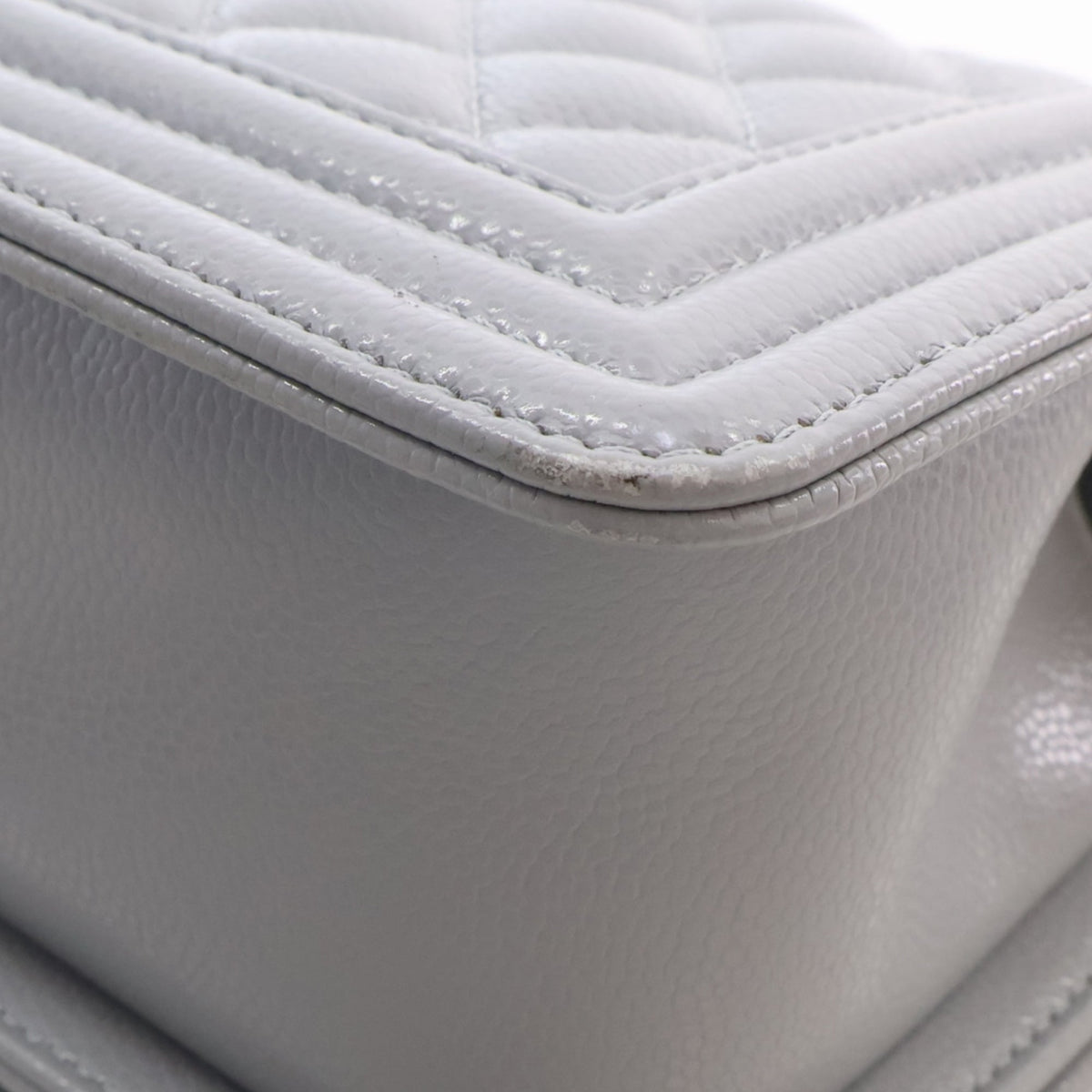 Chanel Small Quilted Caviar Boy Flap