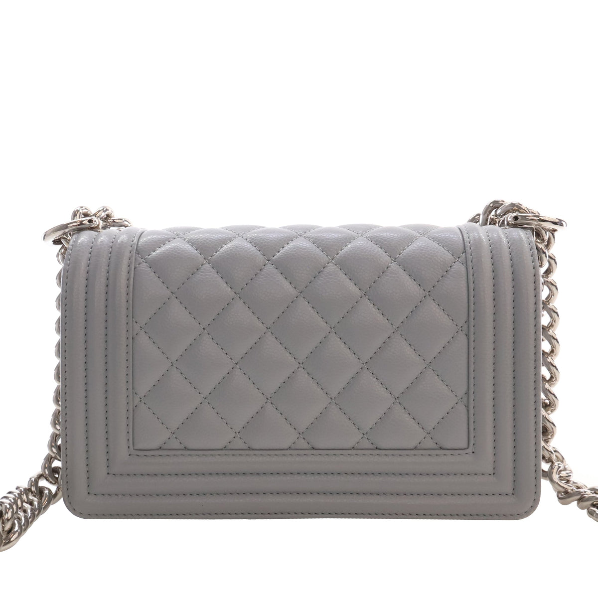 Chanel Small Quilted Caviar Boy Flap